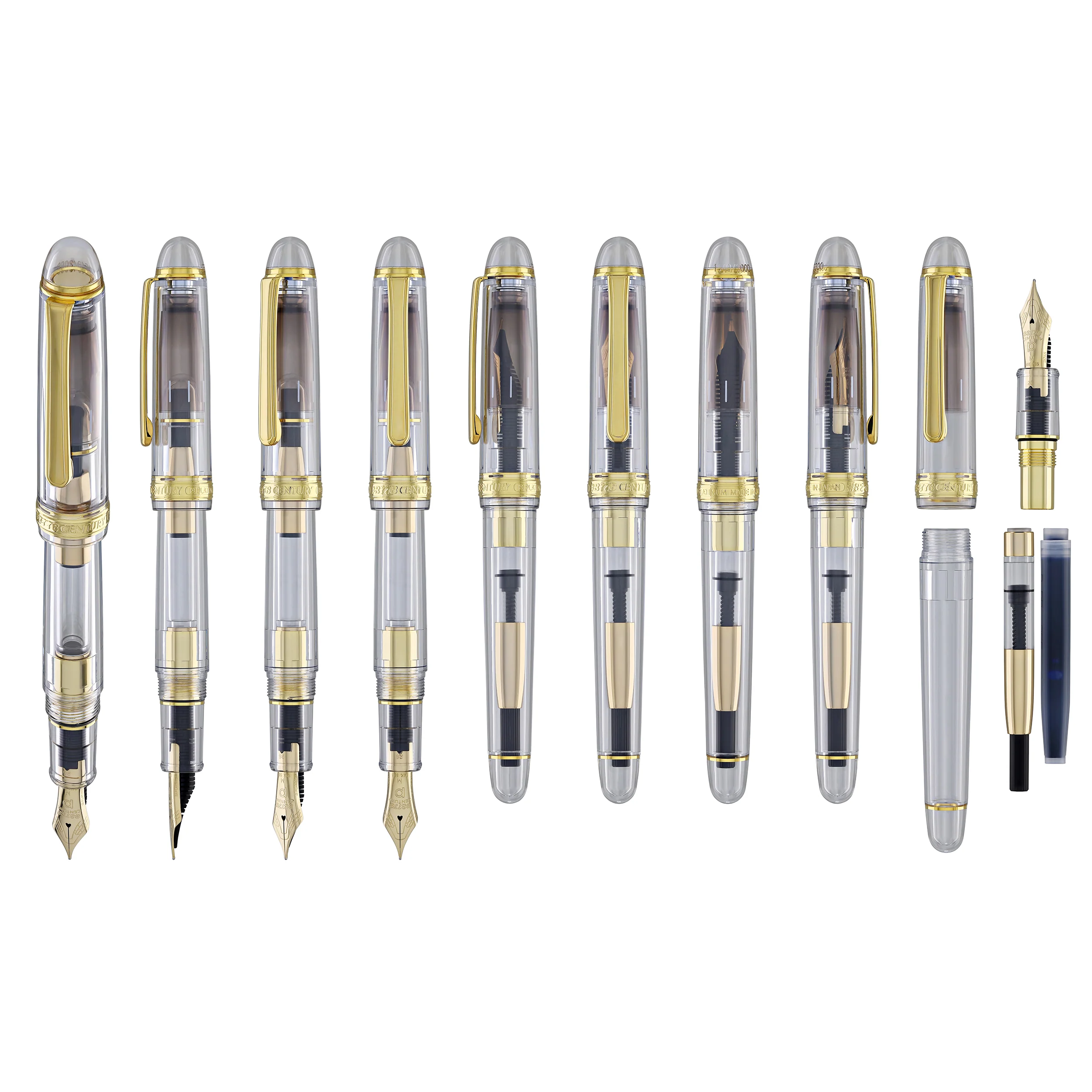 54-platinum-3776-century-fountain-pen-in-ver.-2-demonstrator-14k-gold-9.webp Platinum 3776 Century Fountain Pen in Ver. 2 Demonstrator - 14K Gold