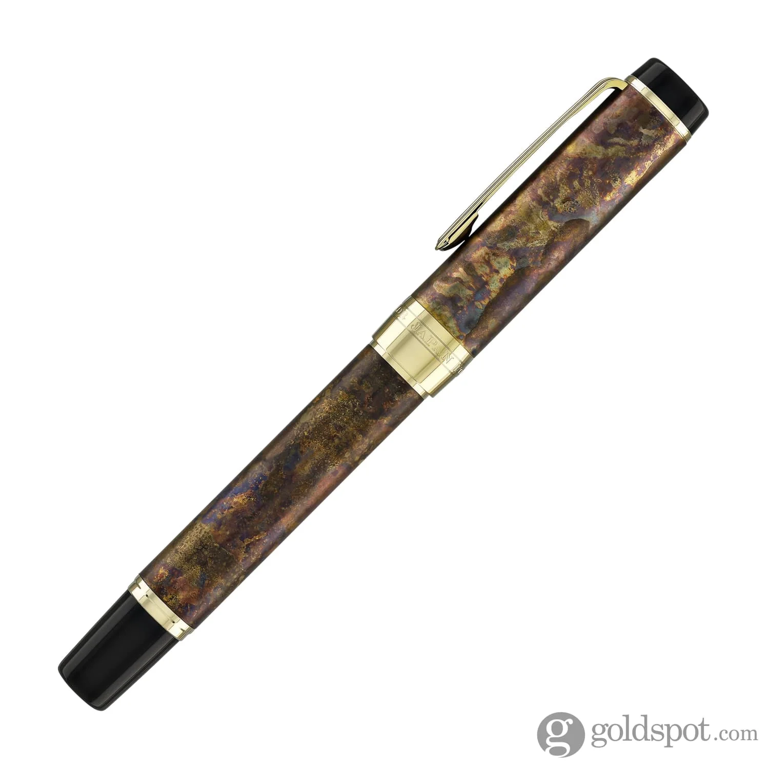 5410-sailor-cylint-fountain-pen-in-brown-patina-hanmon-kujiyaku-with-gold-ip-trim-21kt-gold-nib-5.webp Sailor Cylint Fountain Pen in Brown Patina Hanmon-Kujiyaku with Gold IP Trim - 21kt Gold Nib