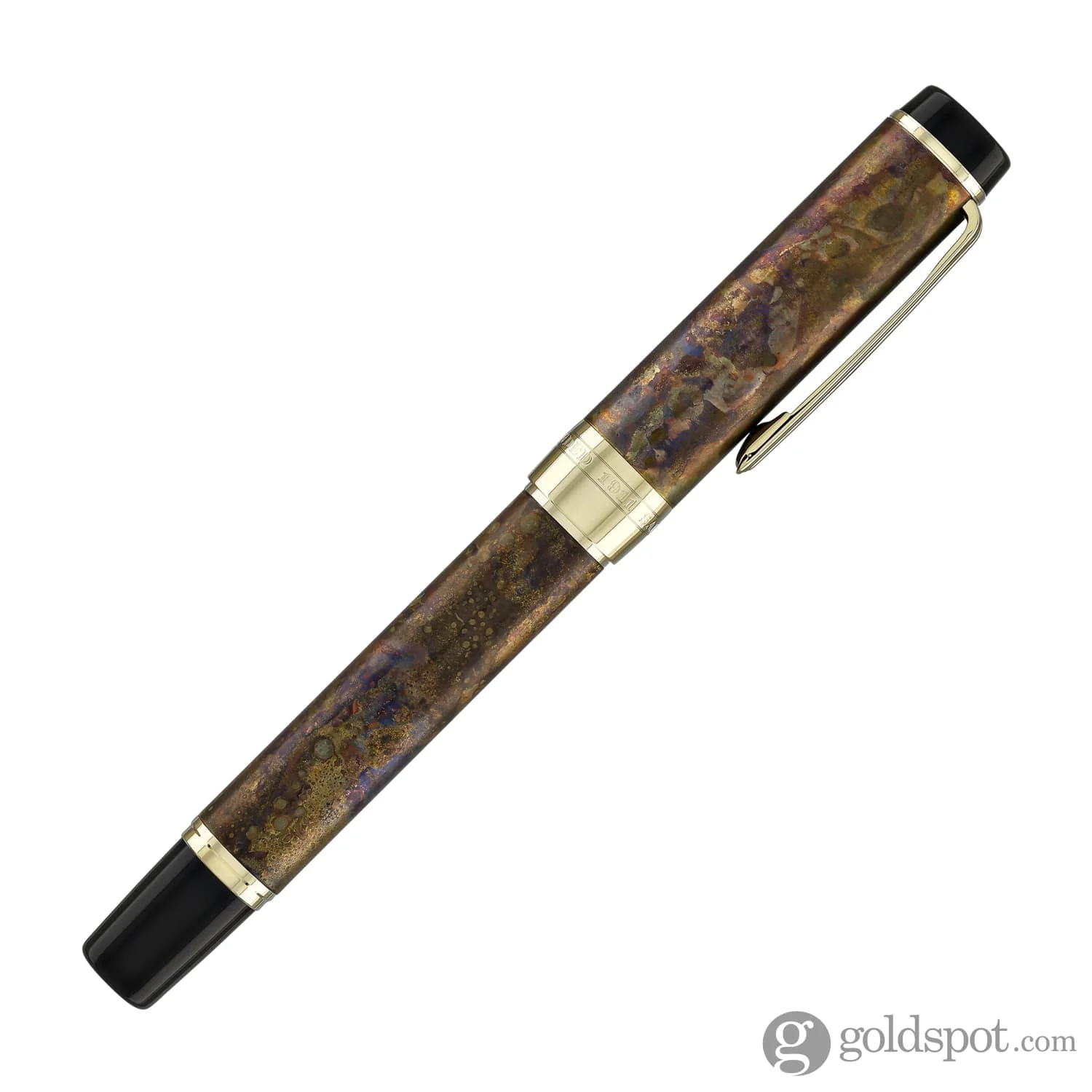 5410-sailor-cylint-fountain-pen-in-brown-patina-hanmon-kujiyaku-with-gold-ip-trim-21kt-gold-nib-6.webp Sailor Cylint Fountain Pen in Brown Patina Hanmon-Kujiyaku with Gold IP Trim - 21kt Gold Nib