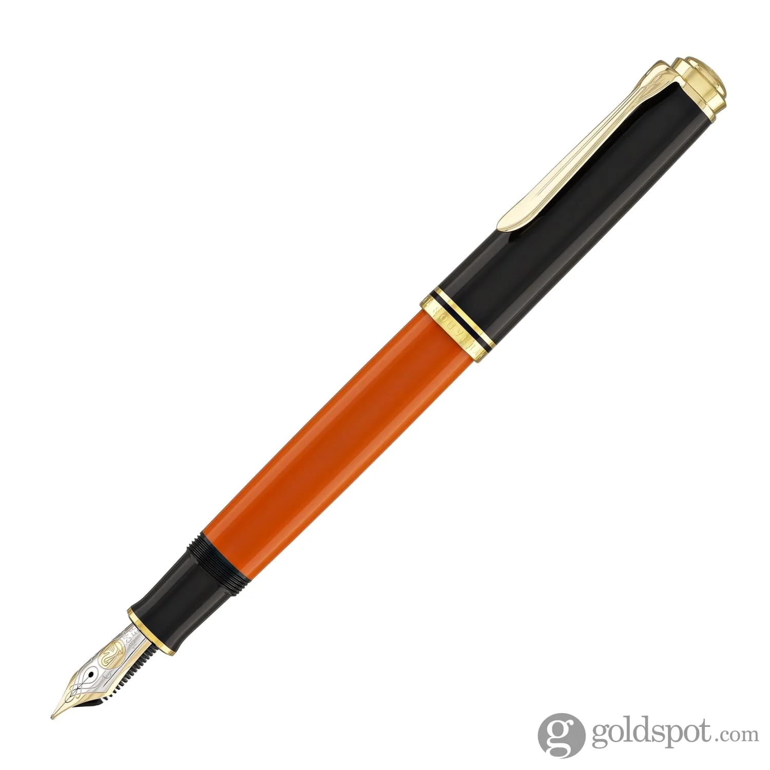 Pelikan Souveran M800 Fountain Pen in Burnt Orange