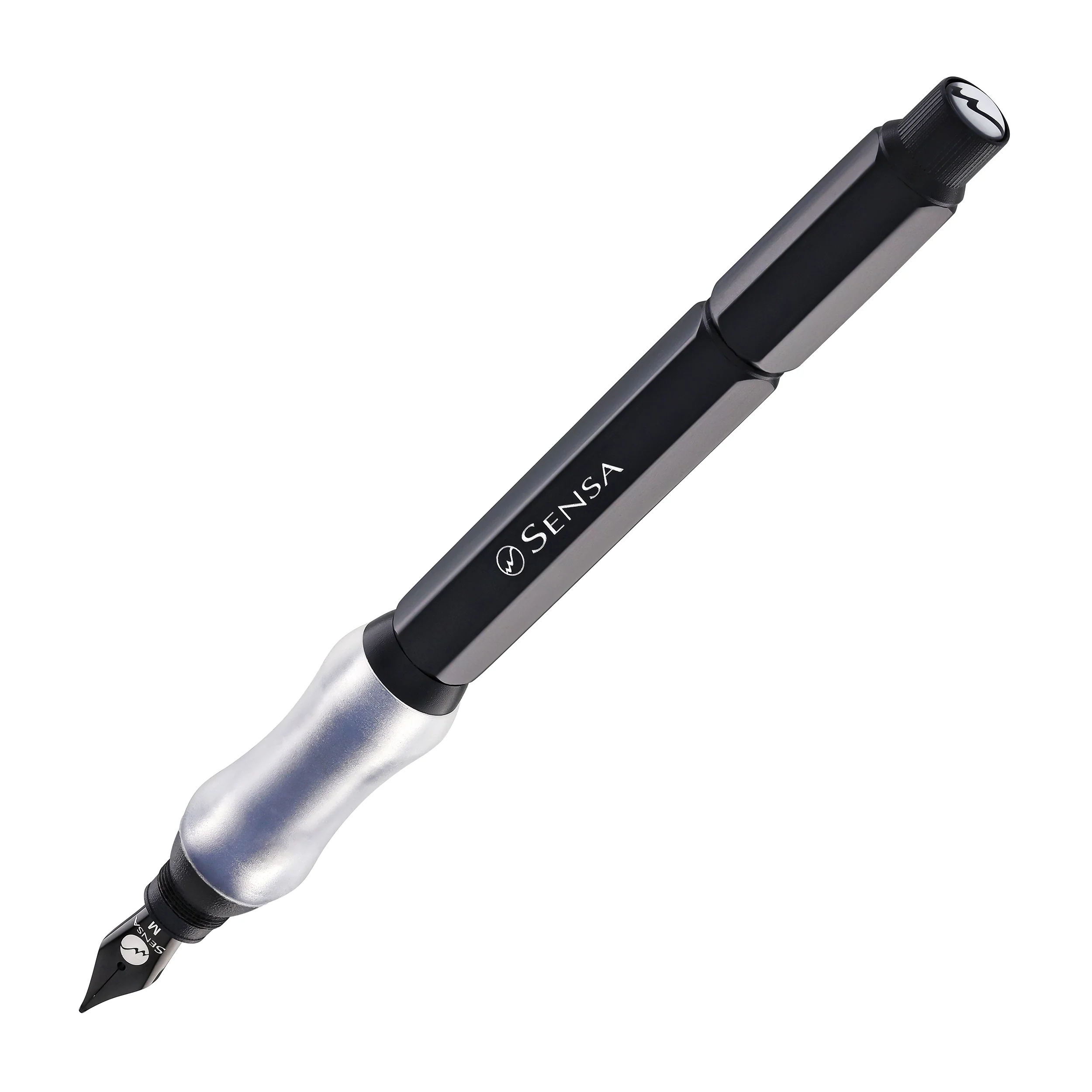 542-sensa-sensagraph-fountain-pen-in-raven-black-1.webp Sensa Sensagraph Fountain Pen in Raven Black