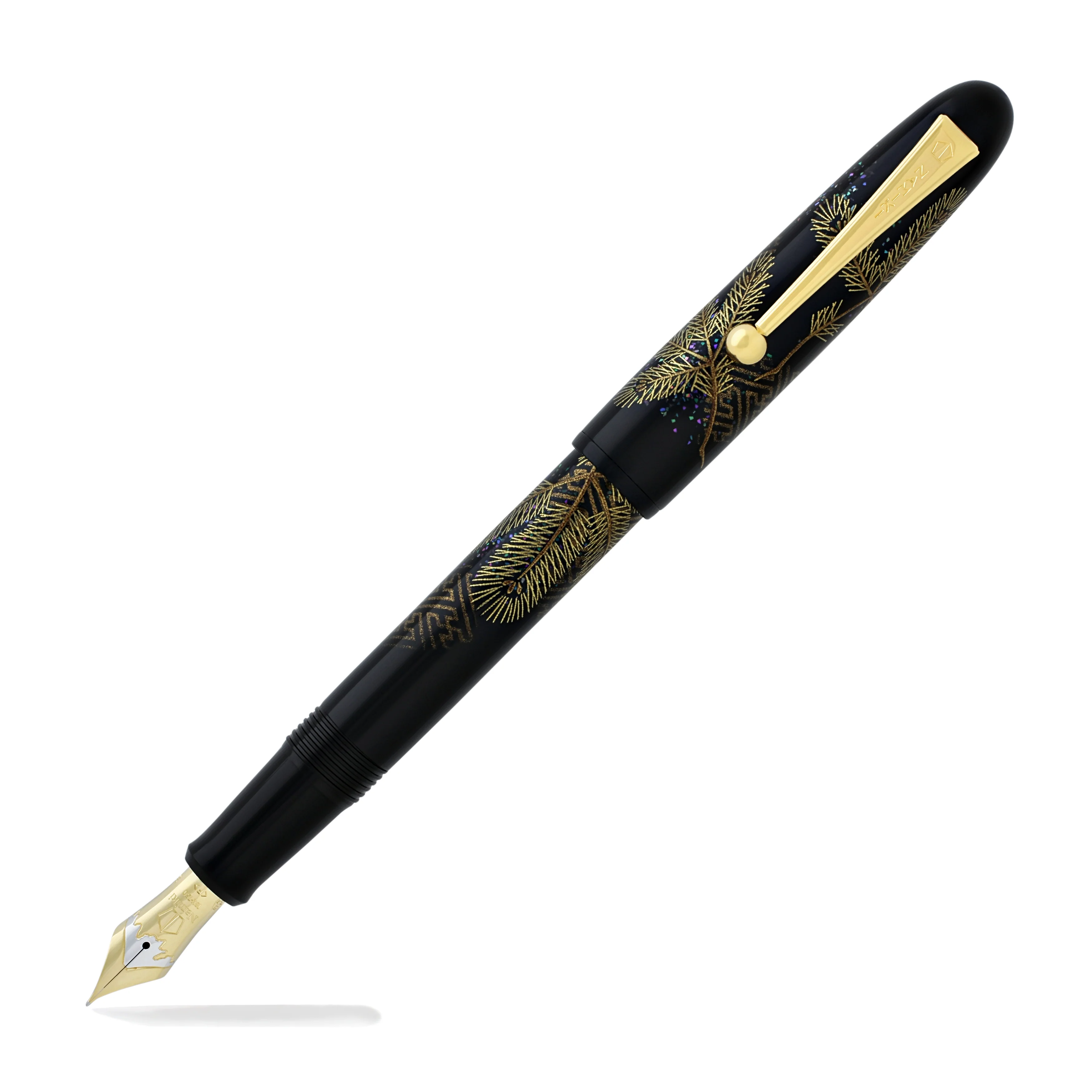 5434-namiki-yukari-fountain-pen-in-pine-needle-18k-gold-1.webp Namiki Yukari Fountain Pen in Pine Needle - 18K Gold