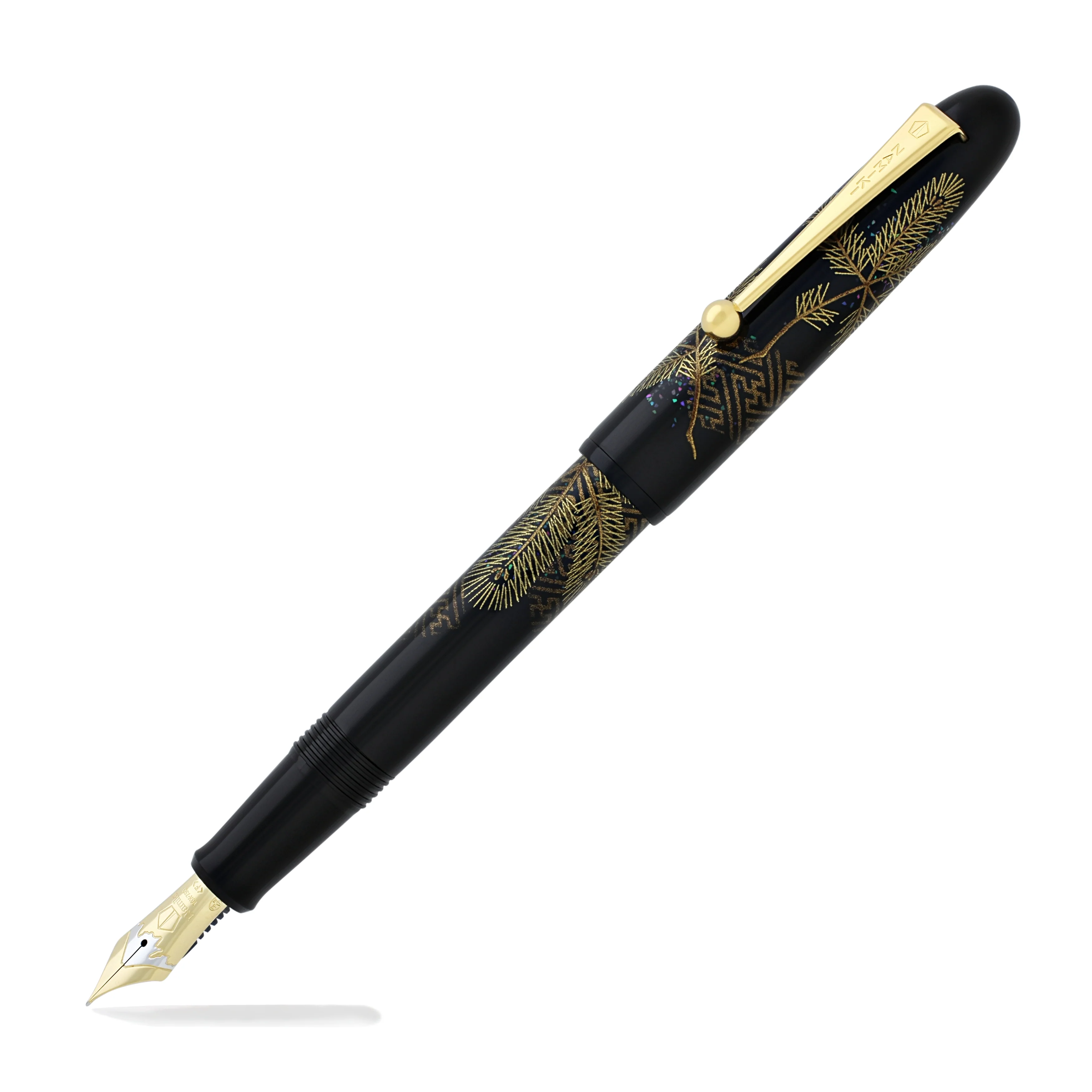 5434-namiki-yukari-fountain-pen-in-pine-needle-18k-gold-2.webp Namiki Yukari Fountain Pen in Pine Needle - 18K Gold