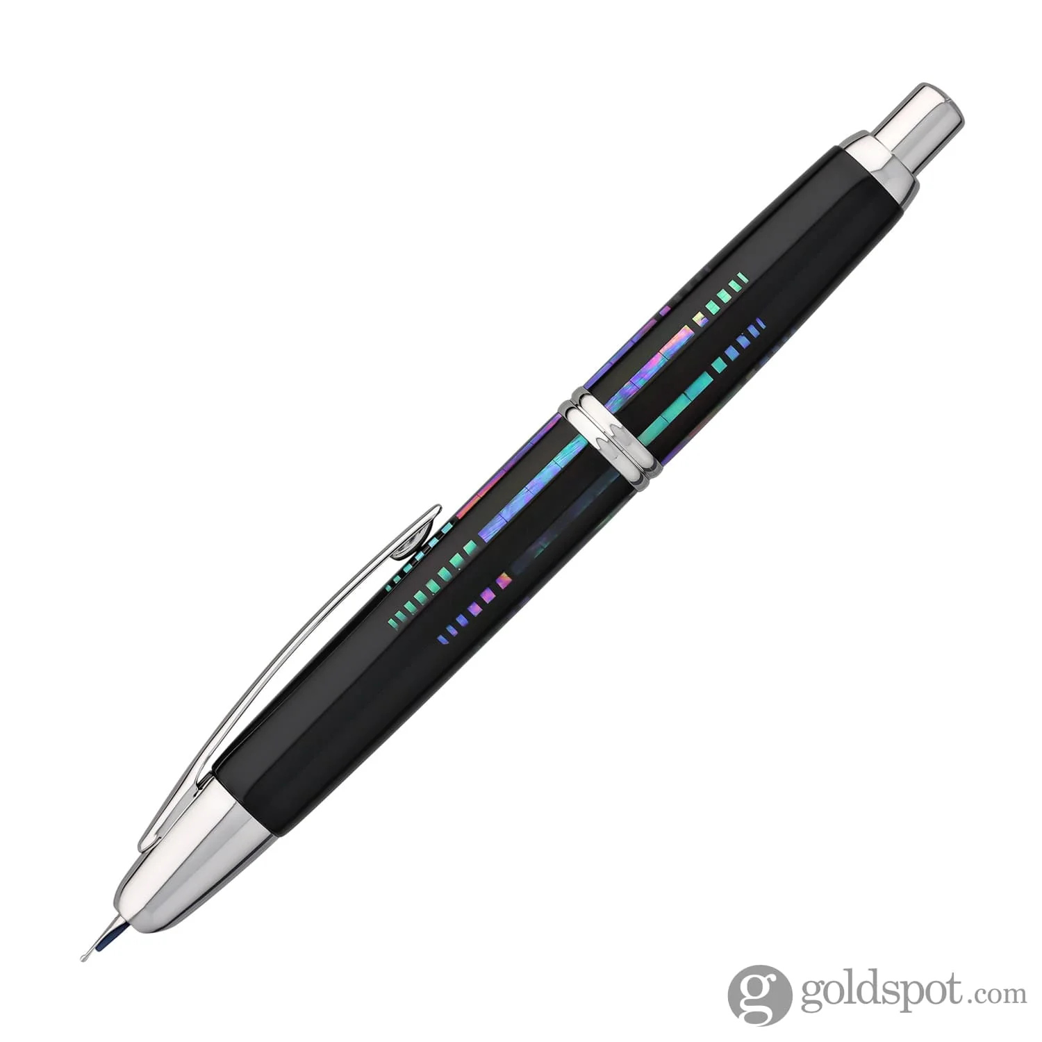 5438-pilot-vanishing-point-fountain-pen-in-raden-water-18k-gold-medium-point-3.webp Pilot Vanishing Point Fountain Pen in Raden Water - 18K Gold Medium Point
