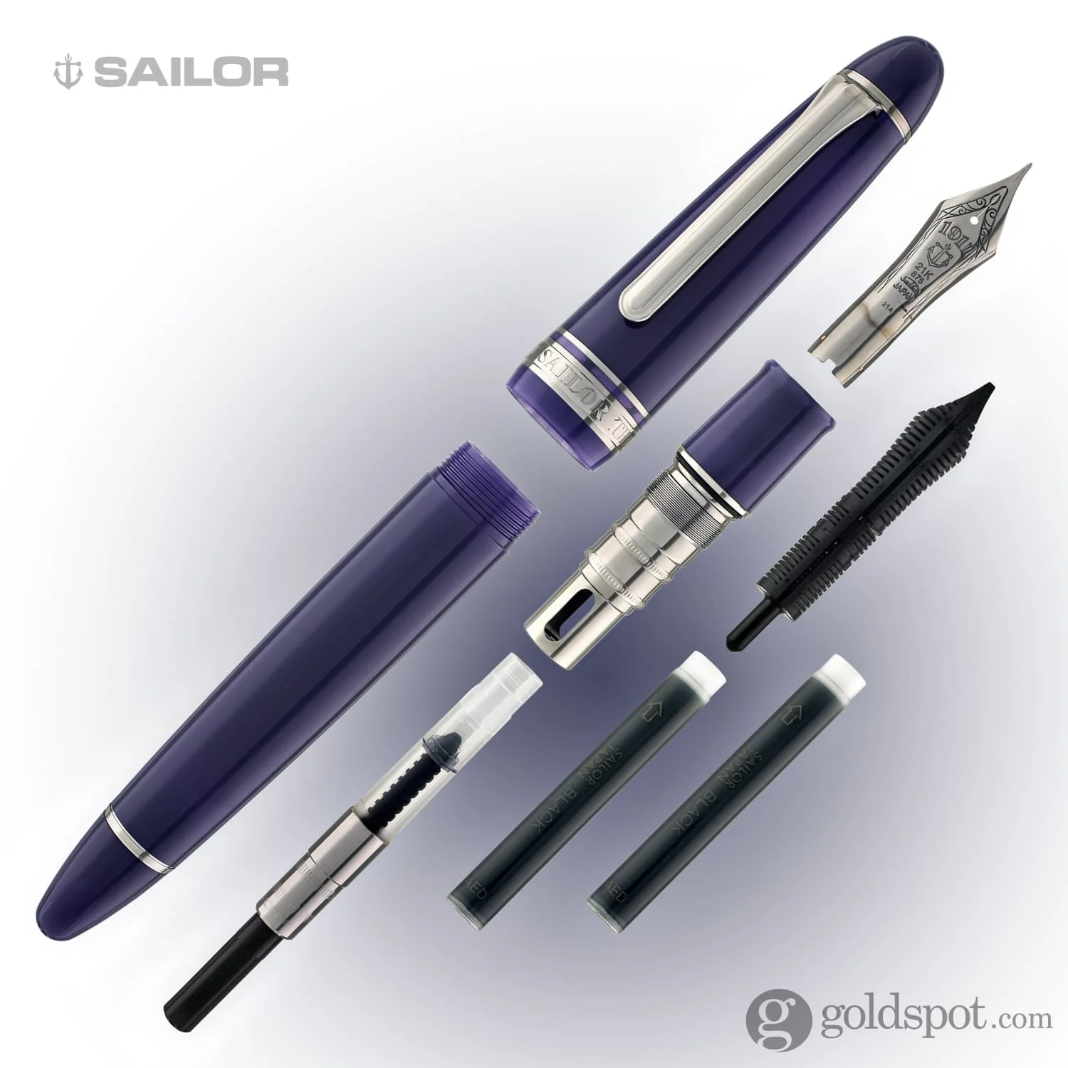 5469-sailor-1911-king-of-pens-fountain-pen-in-wicked-witch-of-the-west-7.webp Sailor 1911 King of Pens Fountain Pen in Wicked Witch of the West