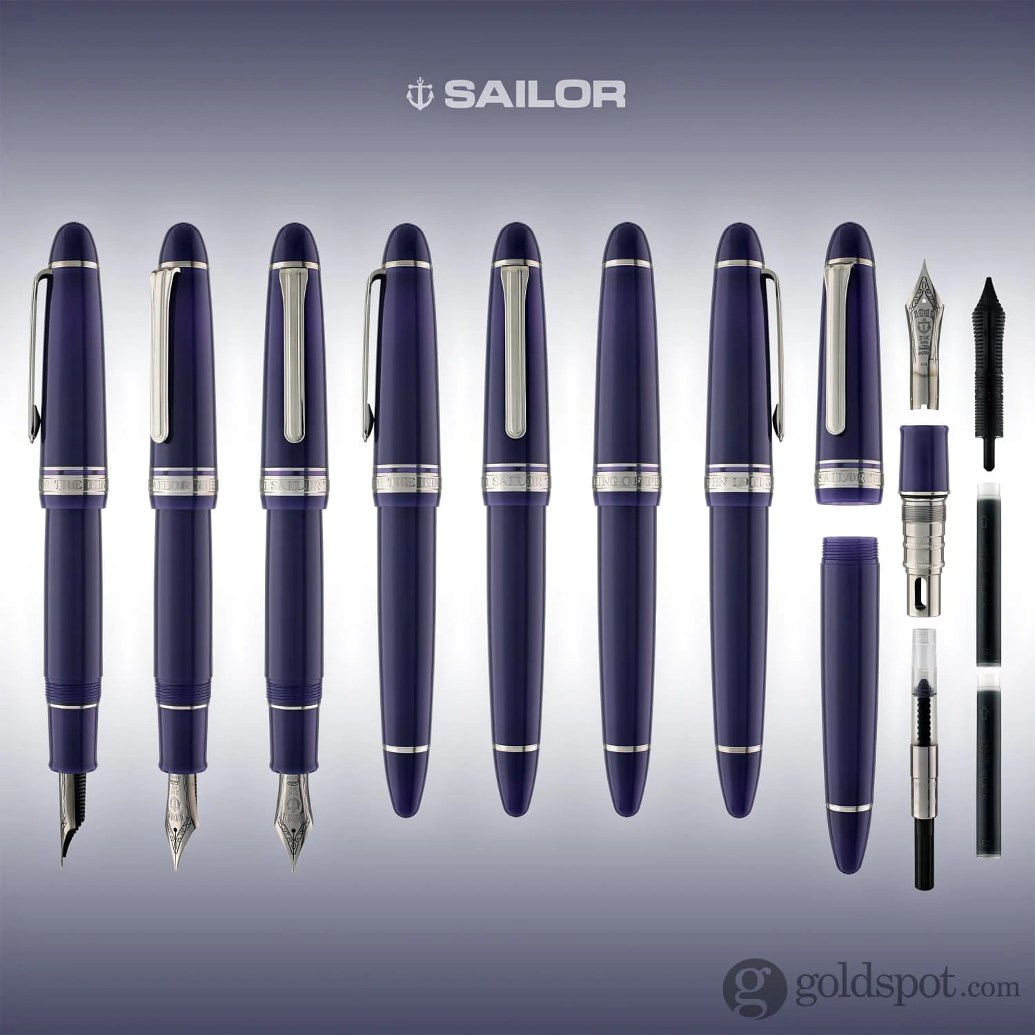 5469-sailor-1911-king-of-pens-fountain-pen-in-wicked-witch-of-the-west-8.webp Sailor 1911 King of Pens Fountain Pen in Wicked Witch of the West