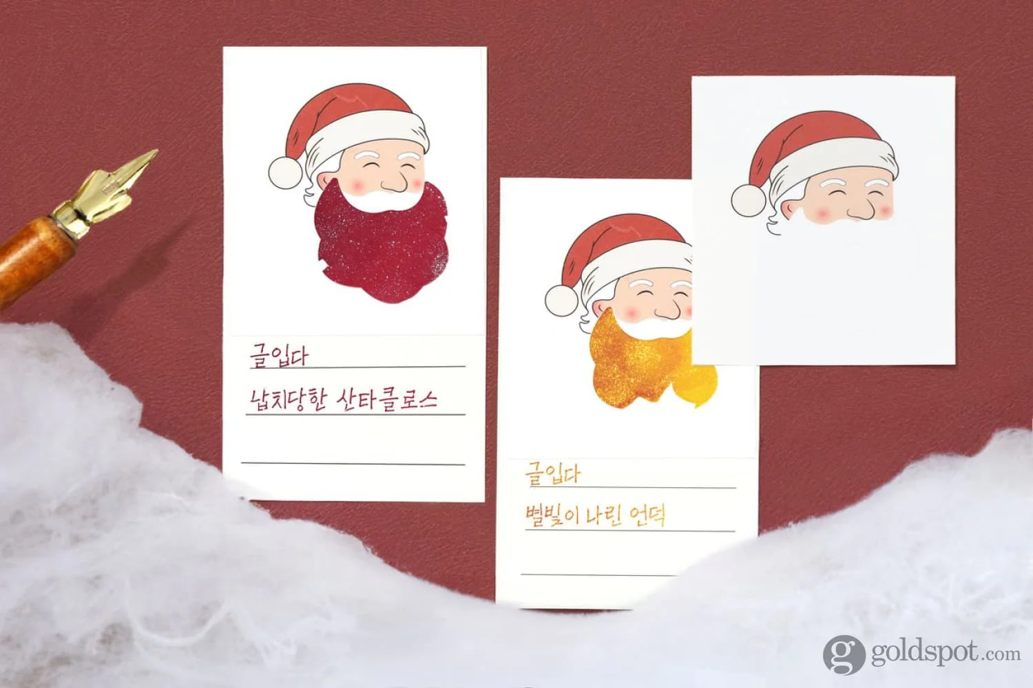 548-wearingeul-ink-santa-claus-swatch-card-4.webp Wearingeul Ink Santa Claus Swatch Card