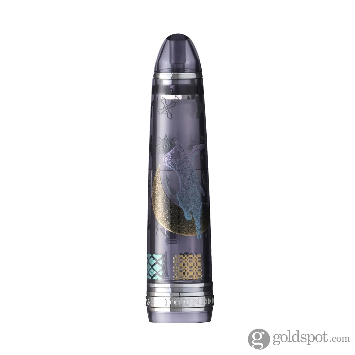 5489-sailor-1911-large-ninja-fountain-pen-in-tsuki-with-silver-trim-21kt-gold-nib-10.webp Sailor 1911 Large Ninja Fountain Pen in Tsuki with Silver Trim - 21kt Gold Nib