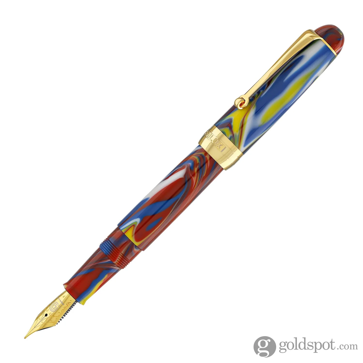 5499-penlux-masterpiece-delgado-fountain-pen-in-macaw-2.webp Penlux Masterpiece Delgado Fountain Pen in Macaw