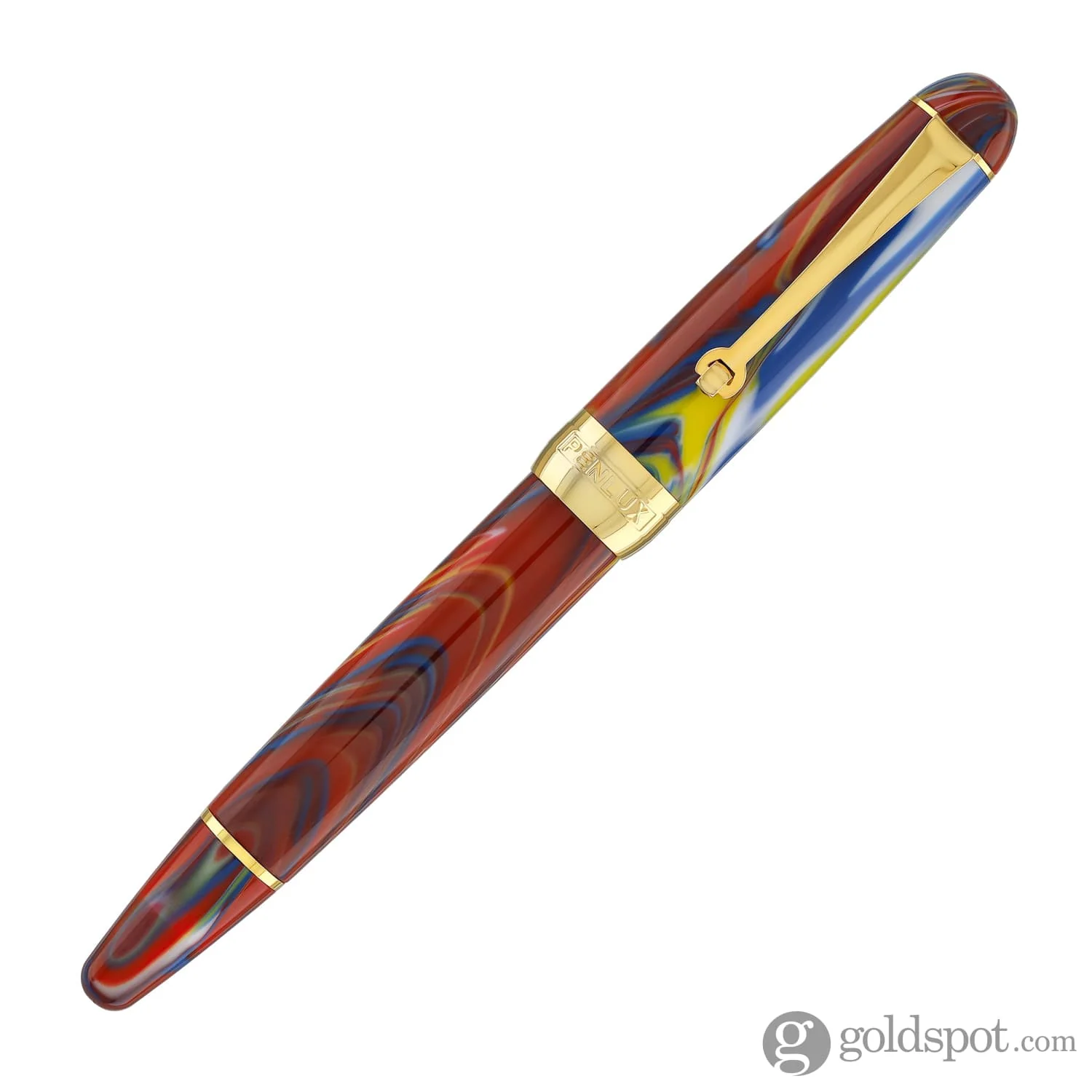 5499-penlux-masterpiece-delgado-fountain-pen-in-macaw-4.webp Penlux Masterpiece Delgado Fountain Pen in Macaw