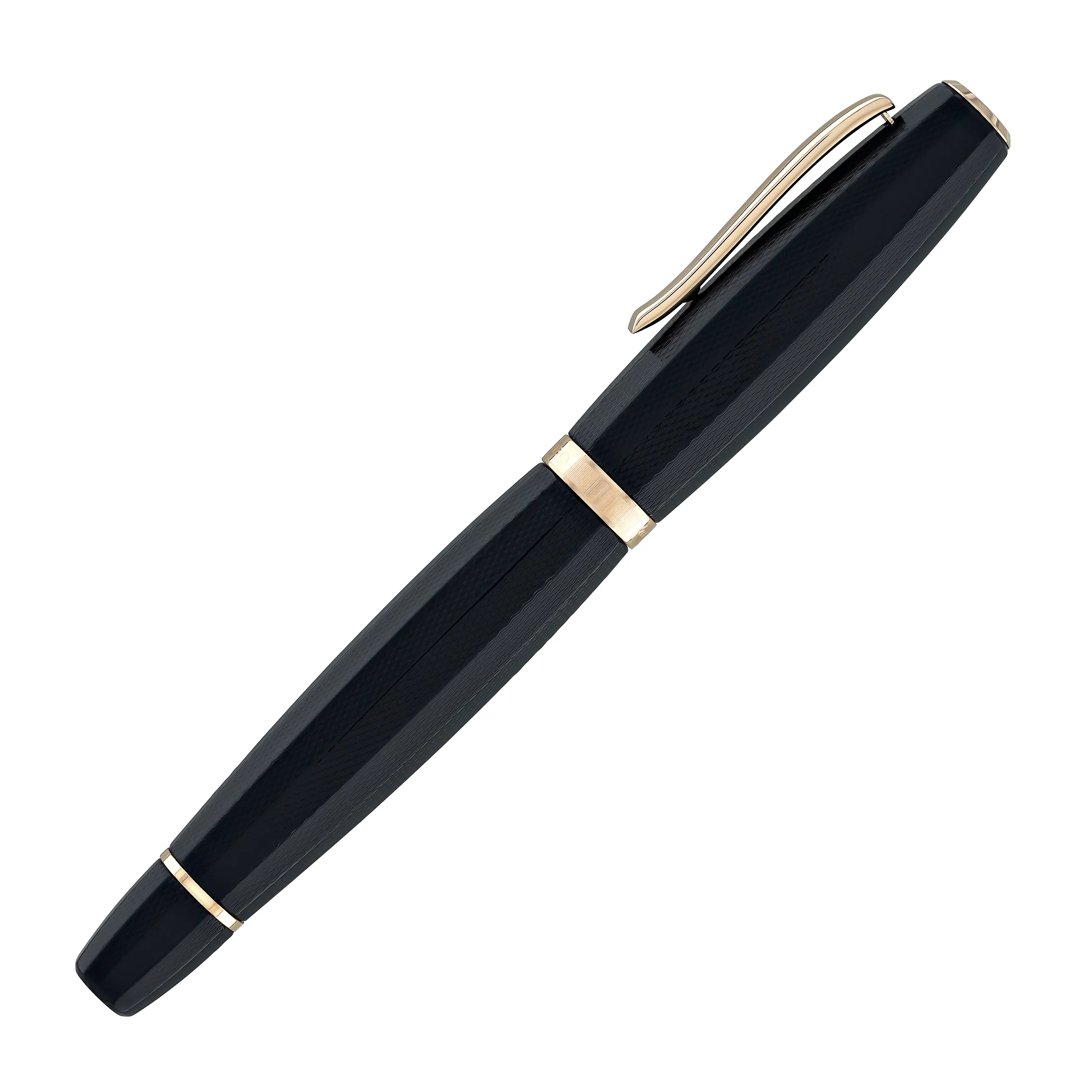 Scribo Feel Fountain Pen in Dandy Notturno with Rose Gold Trim