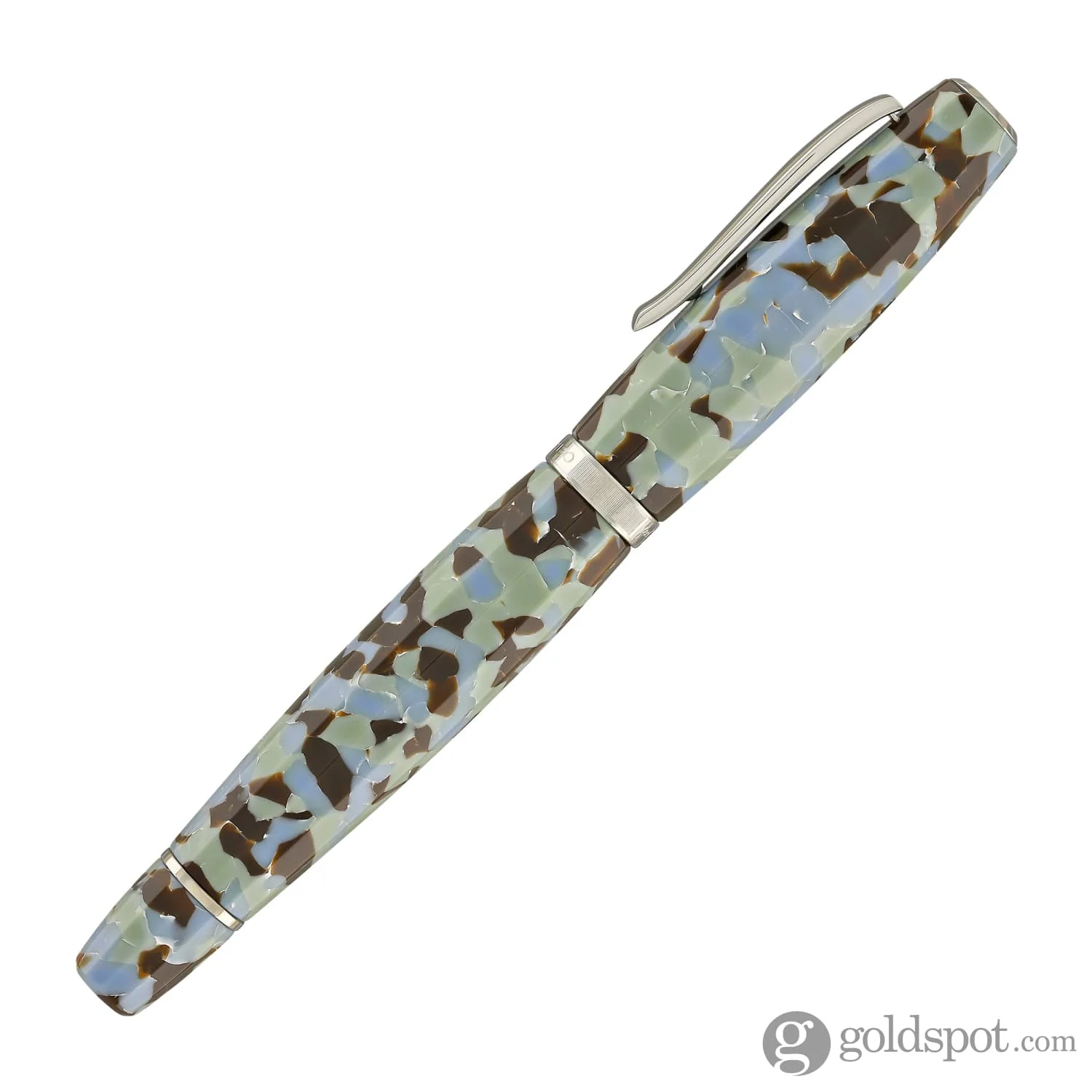 Scribo Feel Fountain Pen in Graniglia with Platinum Trim
