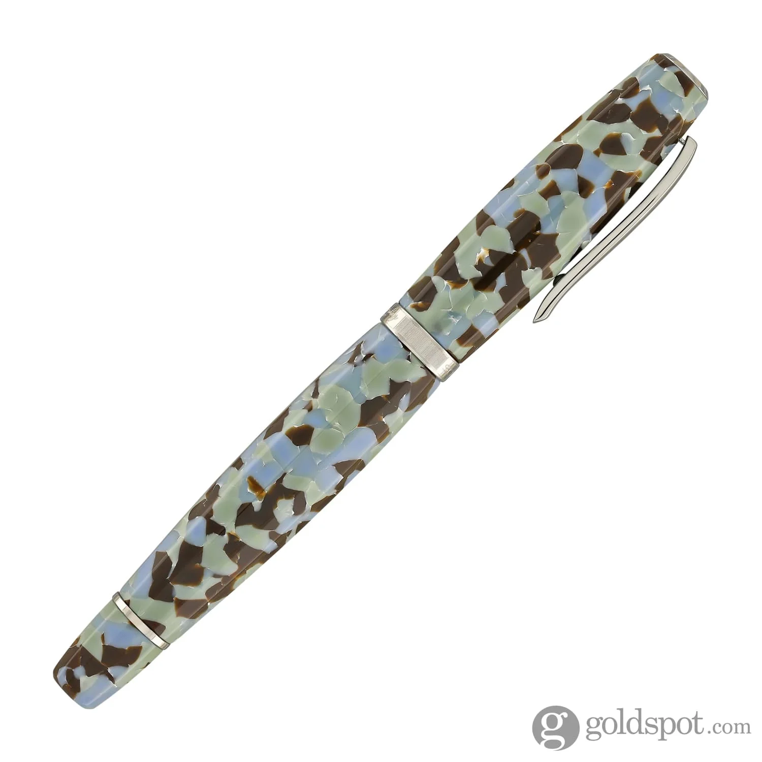 Scribo Feel Fountain Pen in Graniglia with Platinum Trim