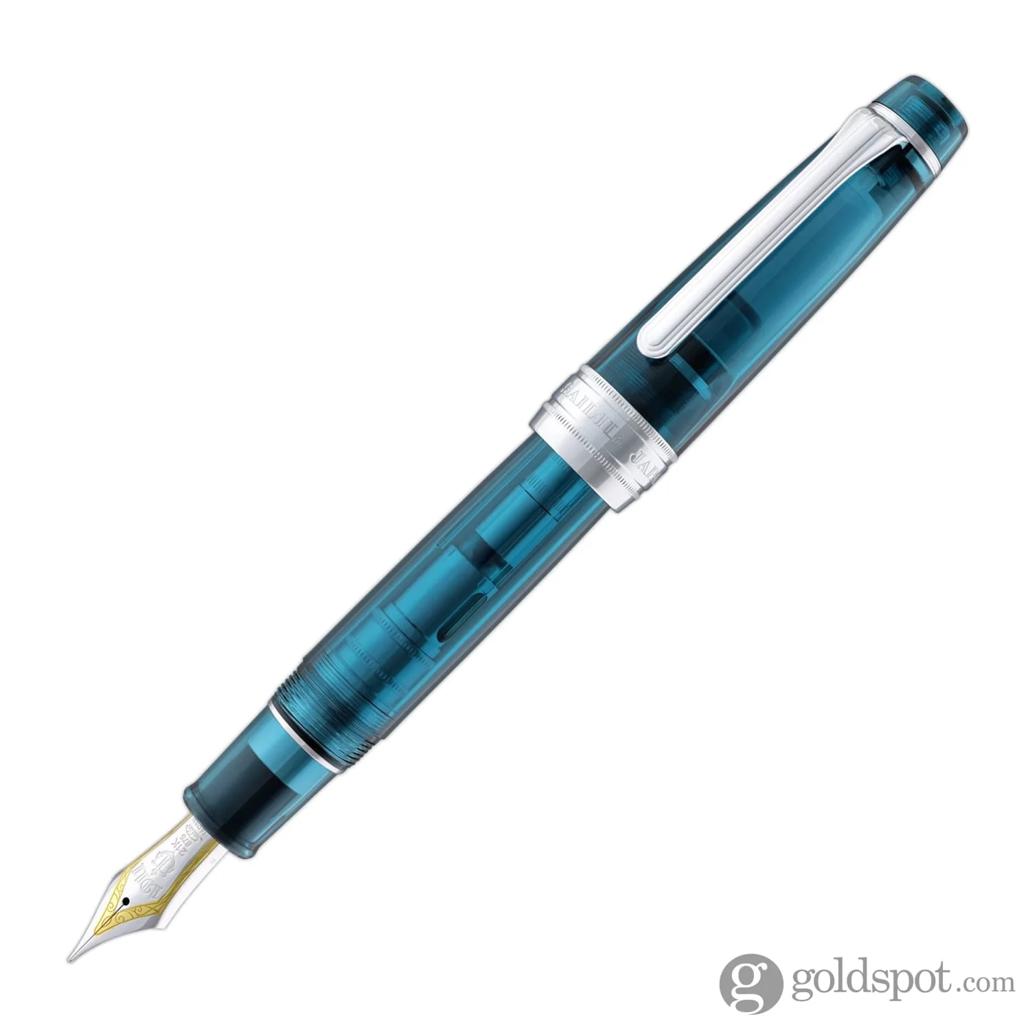 Sailor Pro Gear King of Pen Fountain Pen in Lucky Charm Green - 21kt Gold Nib