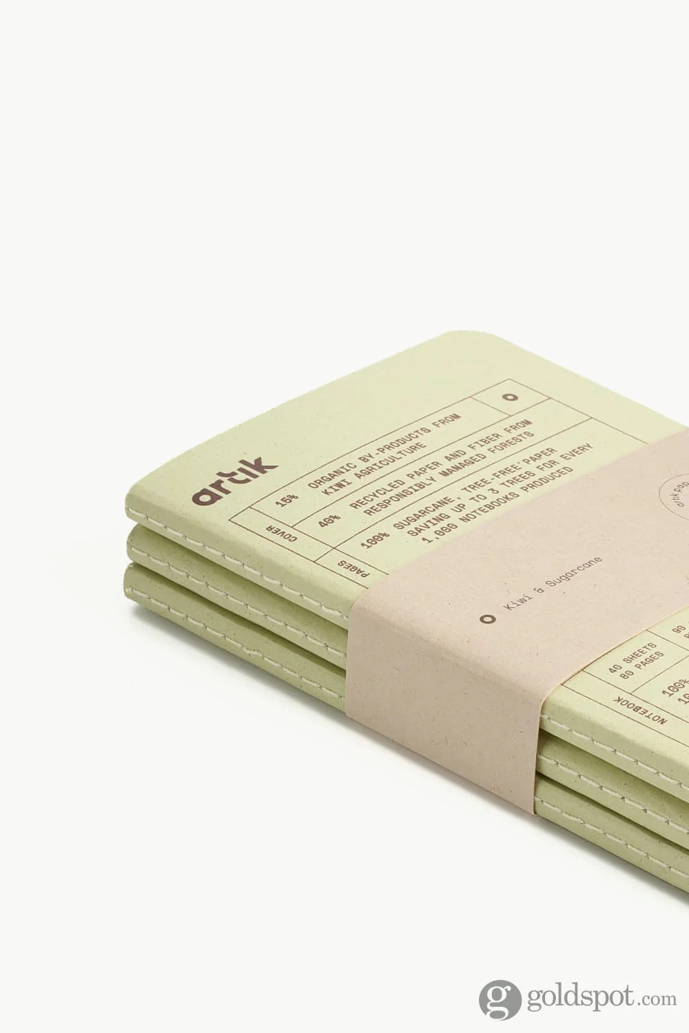 557-artik-pack-of-3-pocket-singer-sewn-notebooks-in-kiwi-3.webp Artik Pack Of 3 Pocket Singer Sewn Notebooks in Kiwi