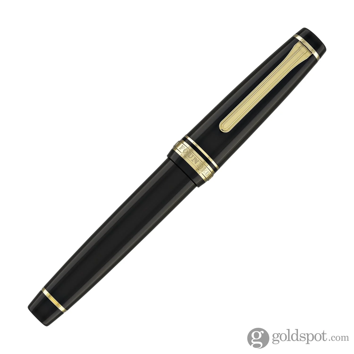 Sailor Pro Gear Regular Fountain Pen in Roppongi Gold - 21kt Gold