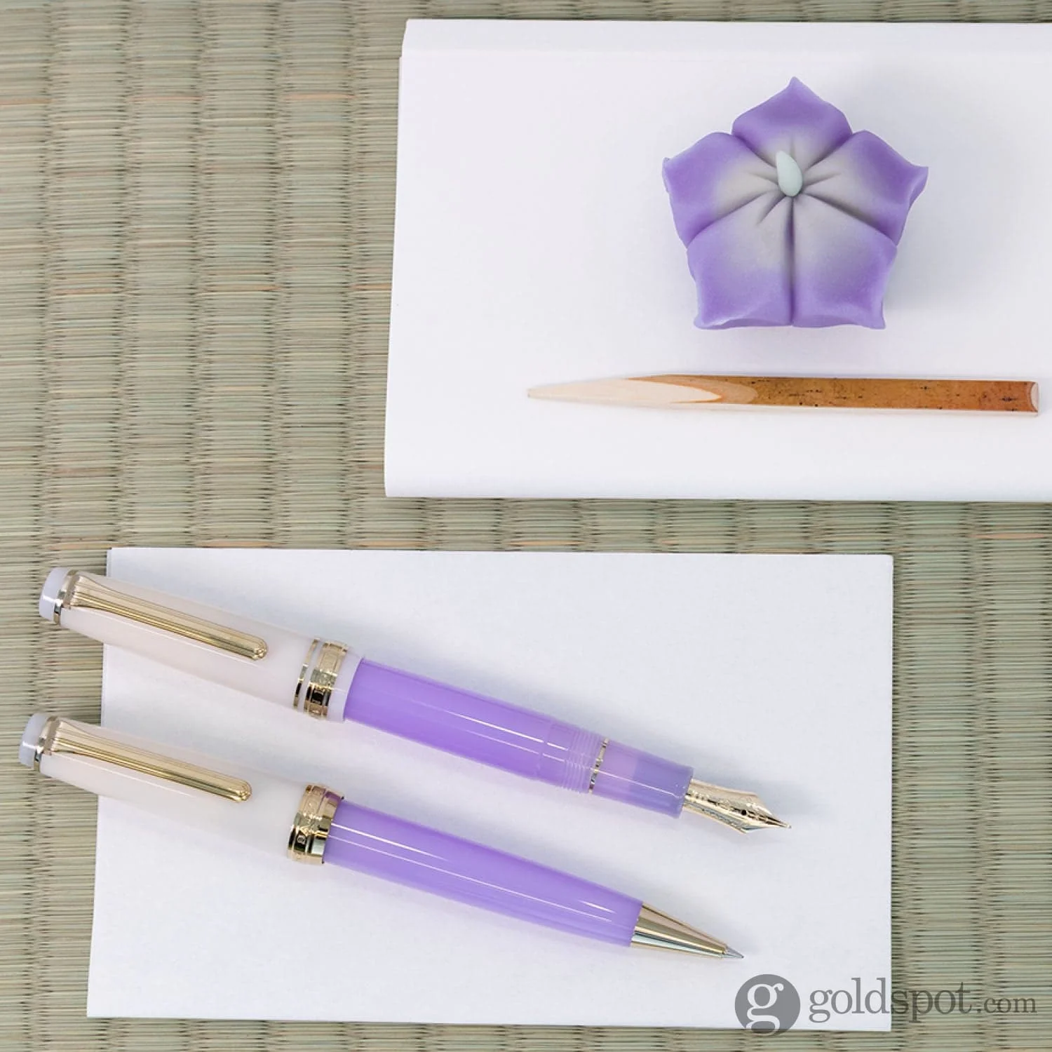 Sailor Professional Gear Slim 'Teatime Around the World' #5 Series Fountain Pen in Nerikiri - 14K Gold - Limited Edition
