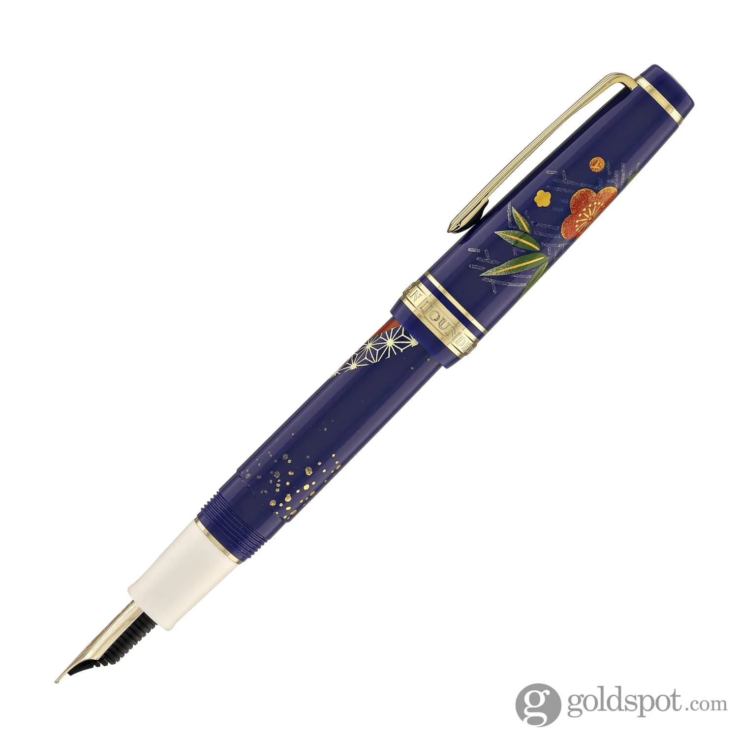Sailor Professional Gear Slim 'Kimono' Fountain Pen in Longevity with Gold IP - 14K Gold