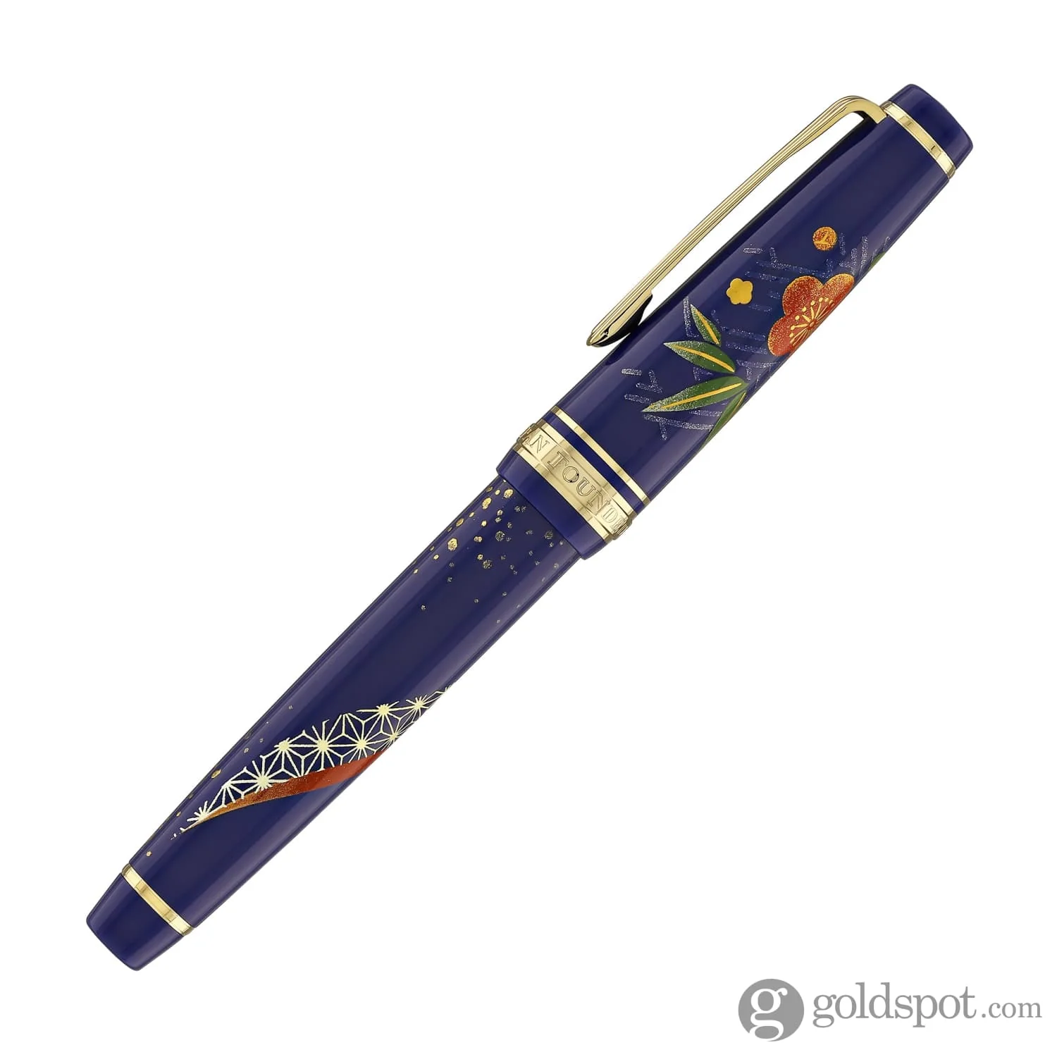 Sailor Professional Gear Slim 'Kimono' Fountain Pen in Longevity with Gold IP - 14K Gold