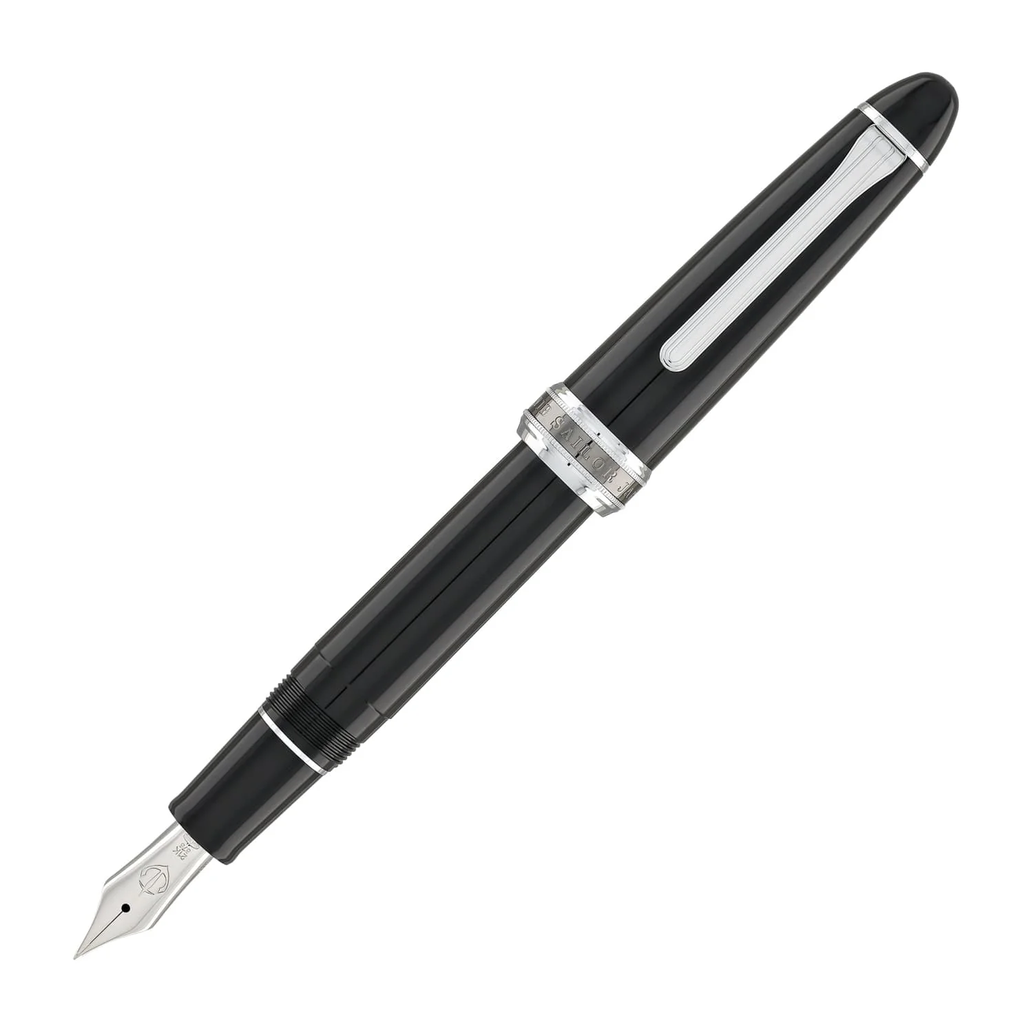 5639-sailor-bespoke-1911-large-naginata-togi-fountain-pen-specialty-nib-with-silver-trim-1.webp Sailor Bespoke 1911 Large Naginata Togi Fountain Pen Specialty Nib with Silver Trim