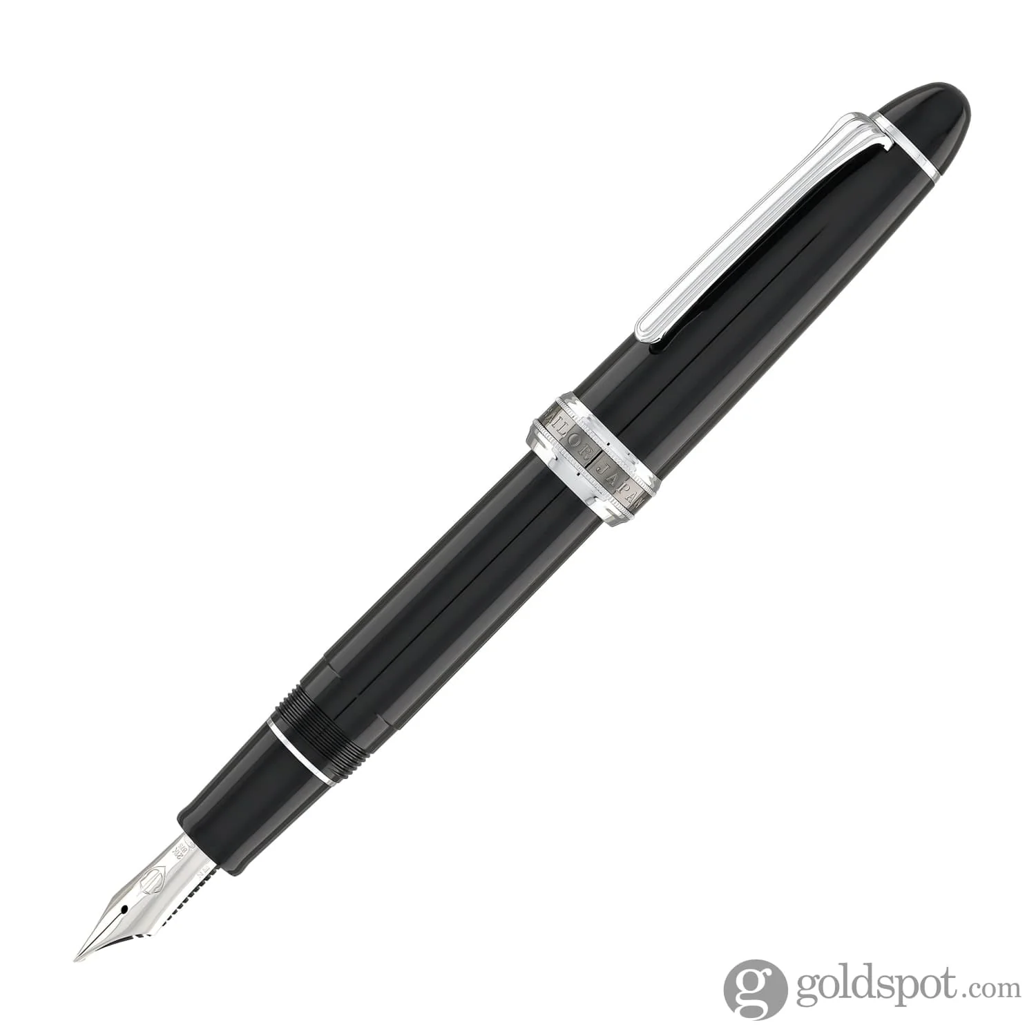 5639-sailor-bespoke-1911-large-naginata-togi-fountain-pen-specialty-nib-with-silver-trim-2.webp Sailor Bespoke 1911 Large Naginata Togi Fountain Pen Specialty Nib with Silver Trim
