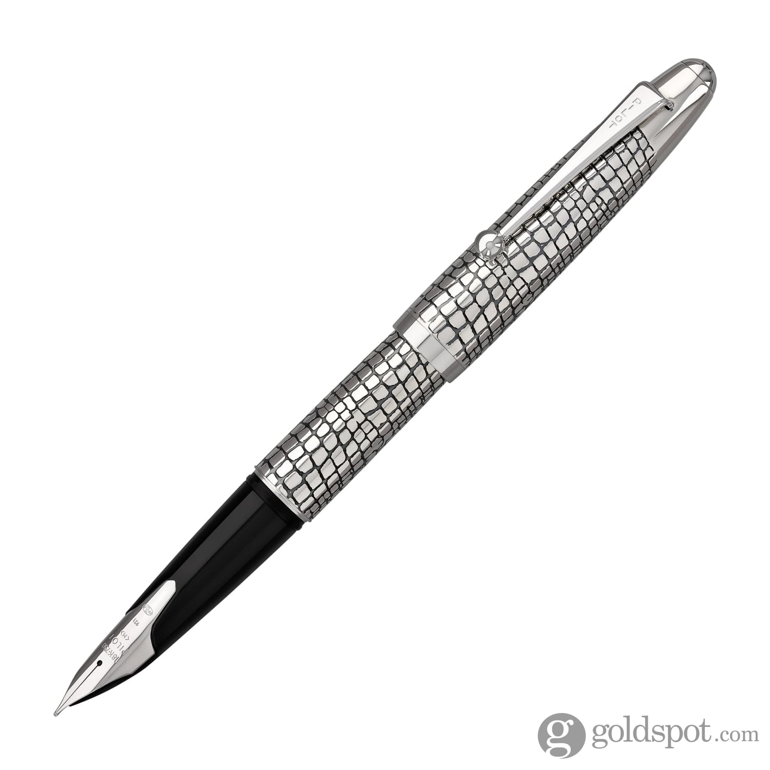 5643-pilot-namiki-sterling-collection-fountain-pen-in-silvern-ishidatami-18k-gold-2.jpg Pilot Namiki Sterling Collection Fountain Pen in Silvern Ishidatami - 18K Gold