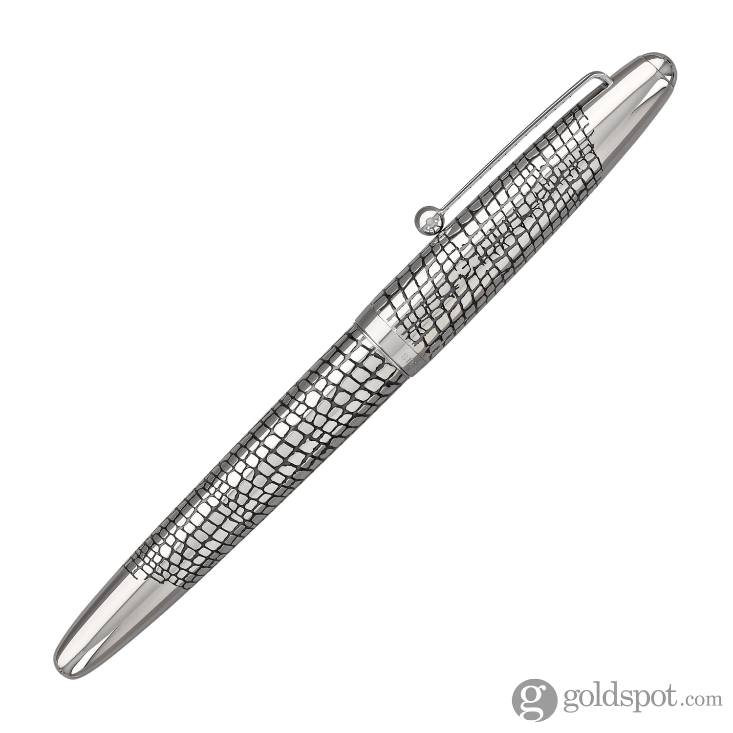 5643-pilot-namiki-sterling-collection-fountain-pen-in-silvern-ishidatami-18k-gold-5.jpg Pilot Namiki Sterling Collection Fountain Pen in Silvern Ishidatami - 18K Gold