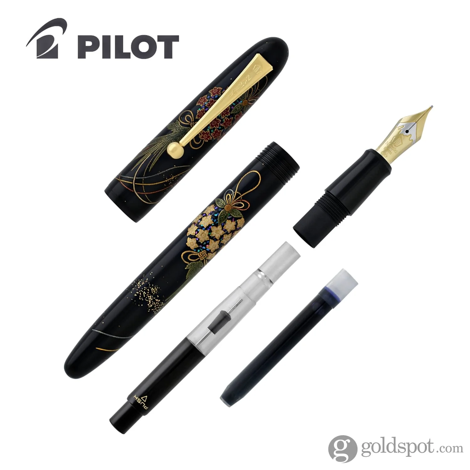 5650-namiki-yukari-fountain-pen-in-herb-decoration-18k-gold-6.webp Namiki Yukari Fountain Pen in Herb Decoration - 18K Gold