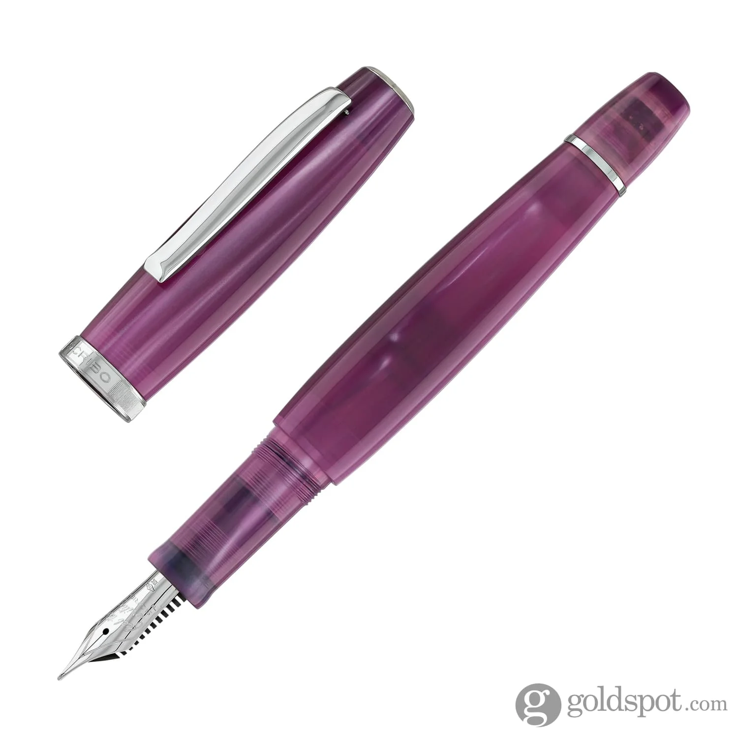 Scribo La Dotta Fountain Pen in Campanula - 18kt Gold Nib
