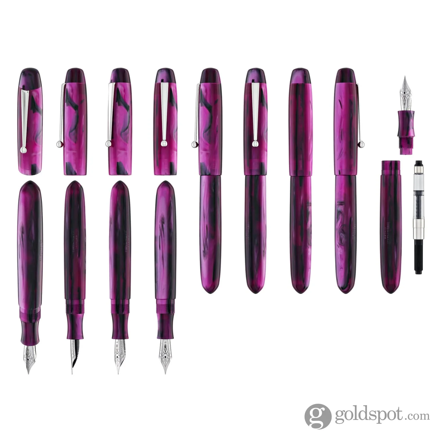 Edison Collier Fountain Pen in Ancient Orchid