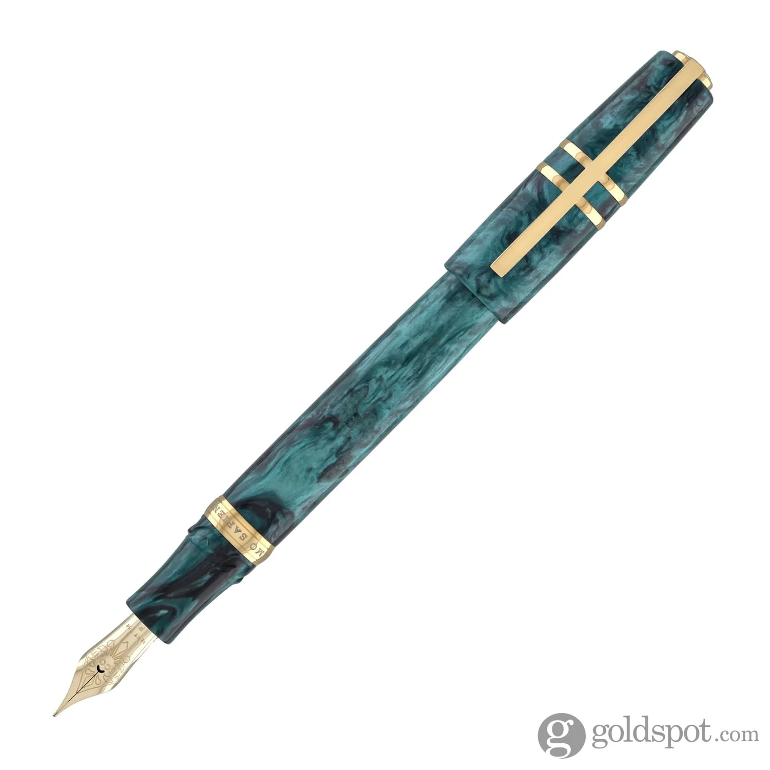Visconti Homo Sapiens Fountain Pen in Dark Emerald
