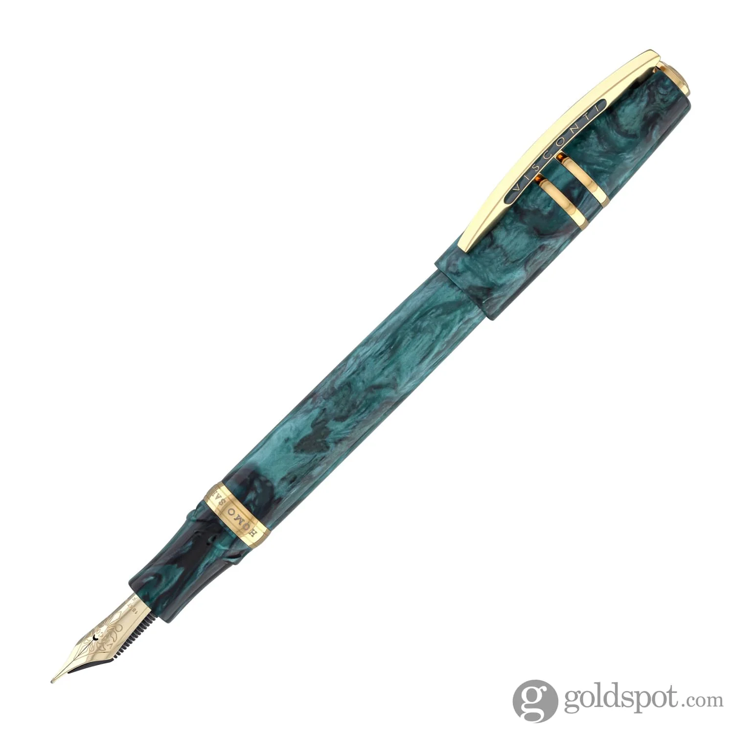 Visconti Homo Sapiens Fountain Pen in Dark Emerald