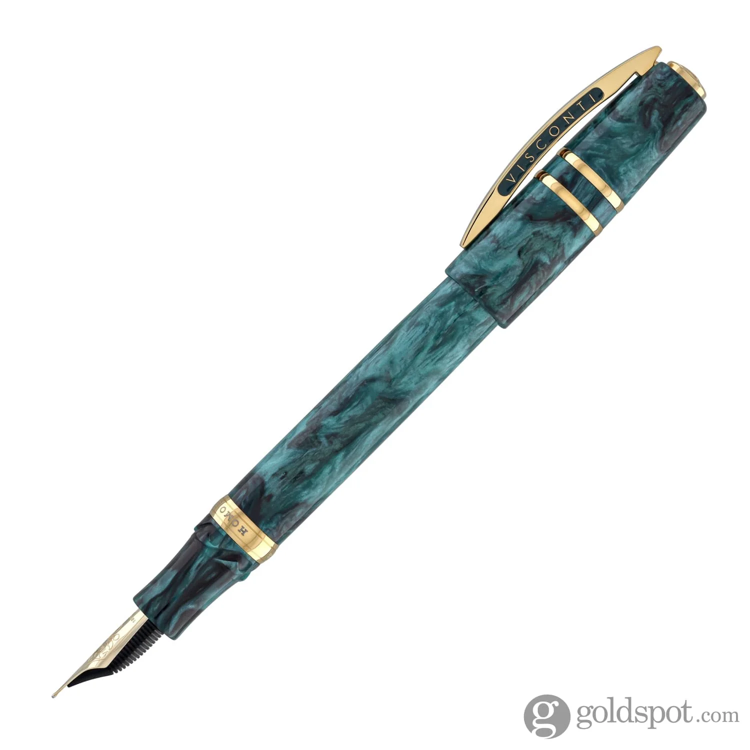 Visconti Homo Sapiens Fountain Pen in Dark Emerald