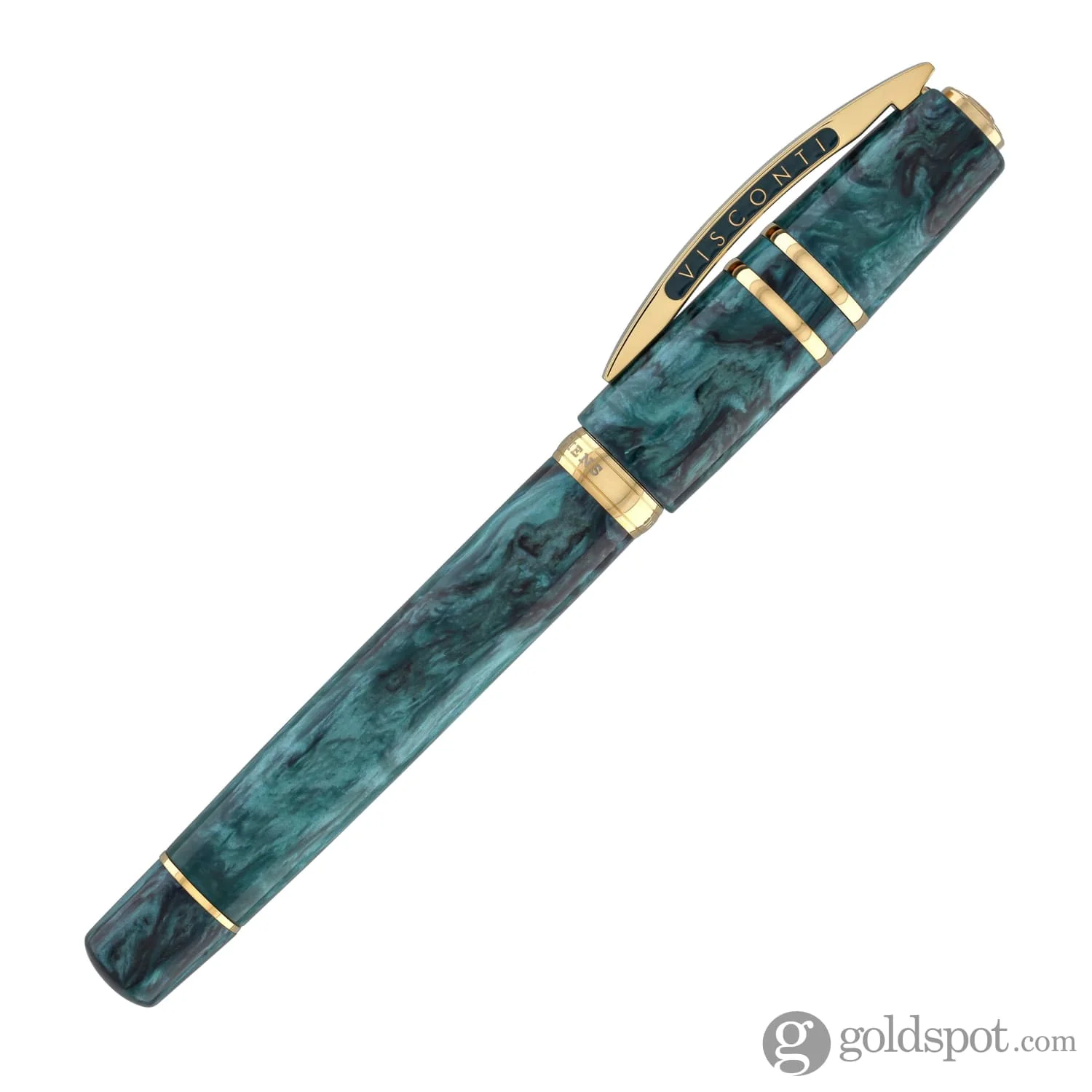 Visconti Homo Sapiens Fountain Pen in Dark Emerald