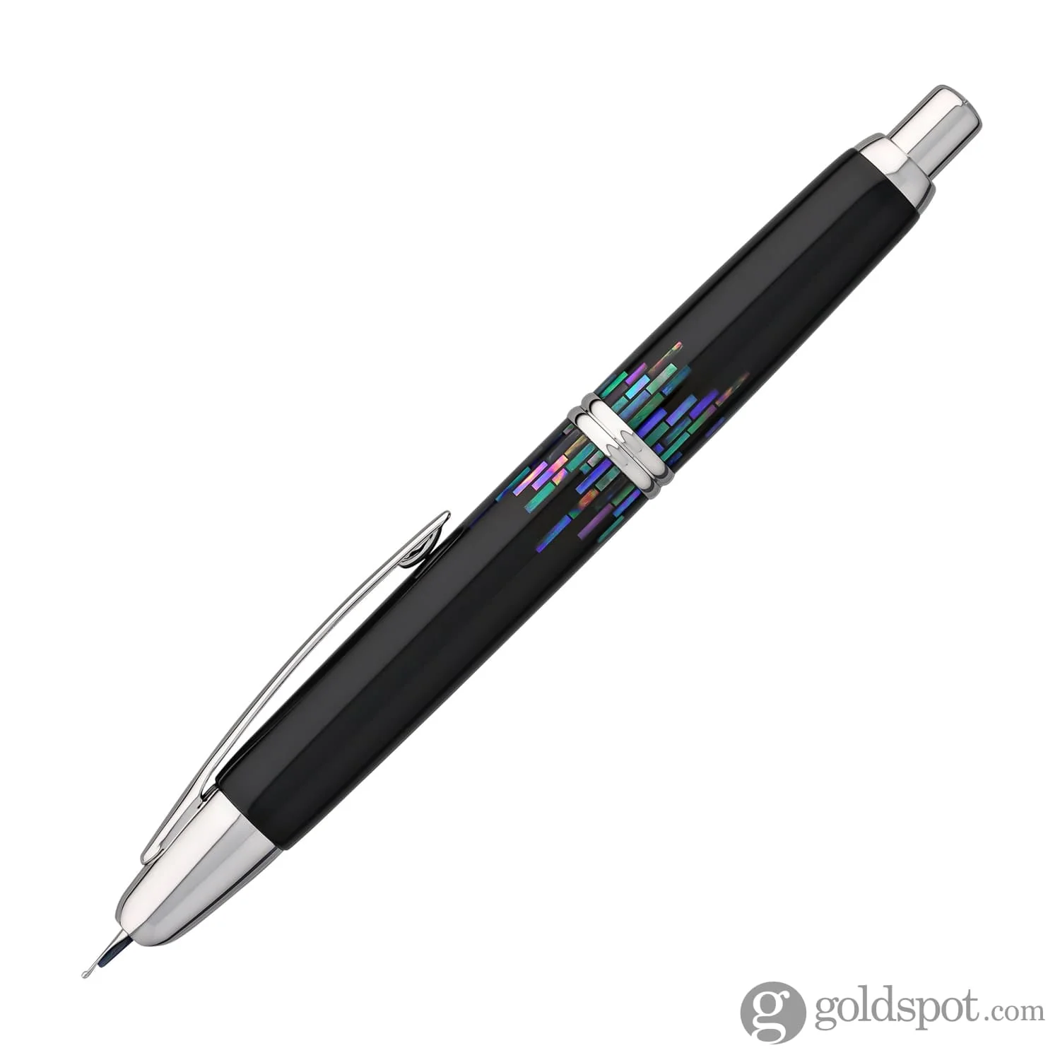 5770-pilot-vanishing-point-fountain-pen-in-raden-stripe-18k-gold-medium-point-3.webp Pilot Vanishing Point Fountain Pen in Raden Stripe - 18K Gold Medium Point
