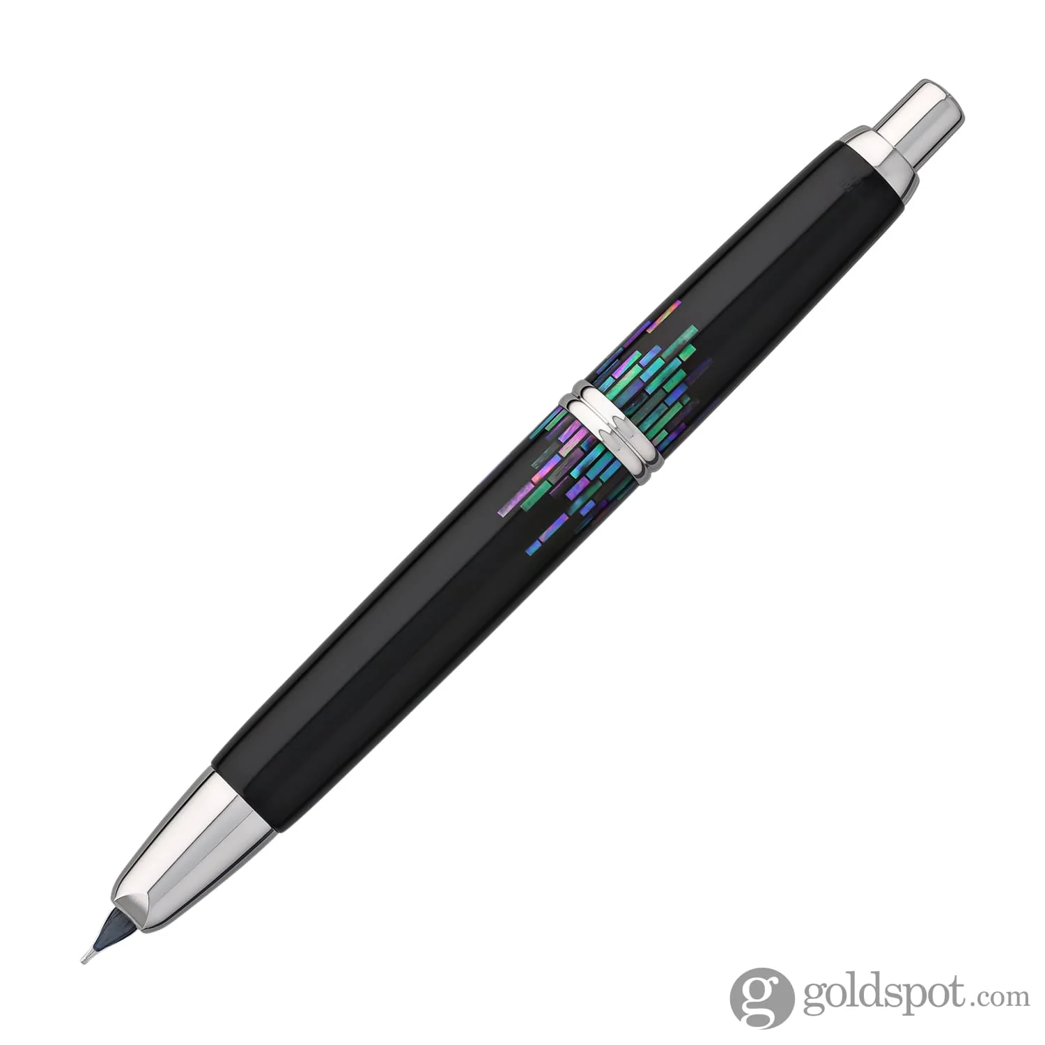 5770-pilot-vanishing-point-fountain-pen-in-raden-stripe-18k-gold-medium-point-4.webp Pilot Vanishing Point Fountain Pen in Raden Stripe - 18K Gold Medium Point