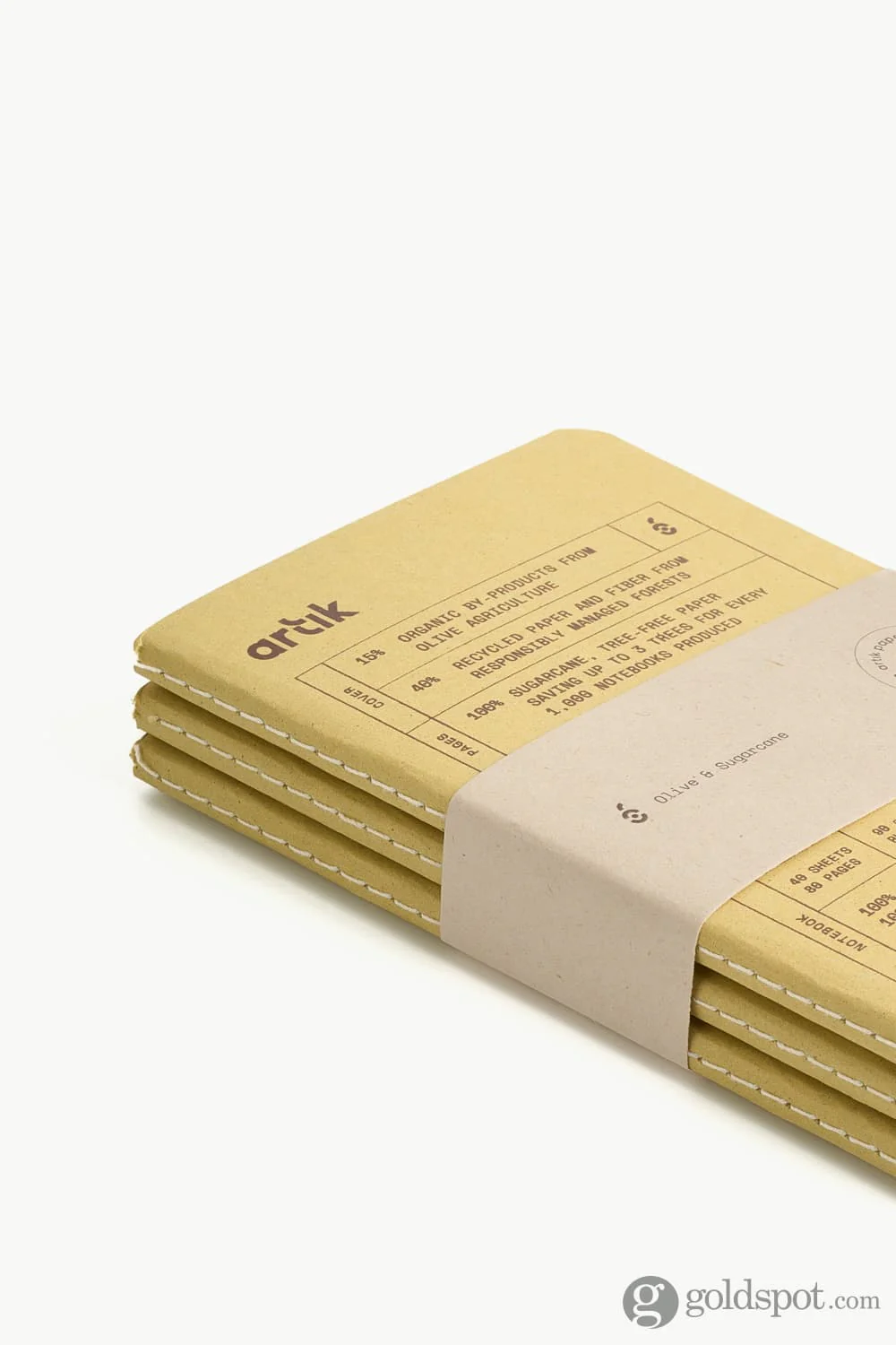 578-artik-pack-of-3-pocket-singer-sewn-notebooks-in-olive-3.webp Artik Pack Of 3 Pocket Singer Sewn Notebooks in Olive