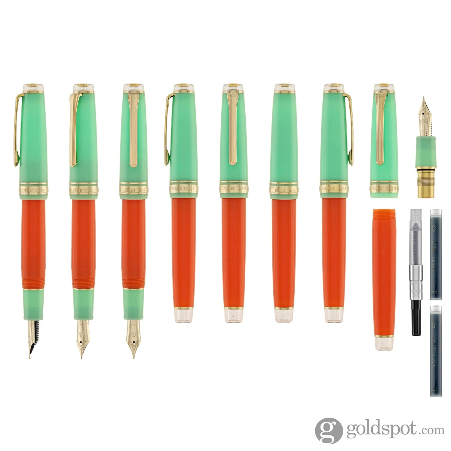 5791-sailor-pro-gear-smoothie-regular-2nd-edition-fountain-pen-in-watermelon-21kt-gold-nib-8.webp Sailor Pro Gear Smoothie Regular 2nd Edition Fountain Pen in Watermelon - 21kt Gold Nib