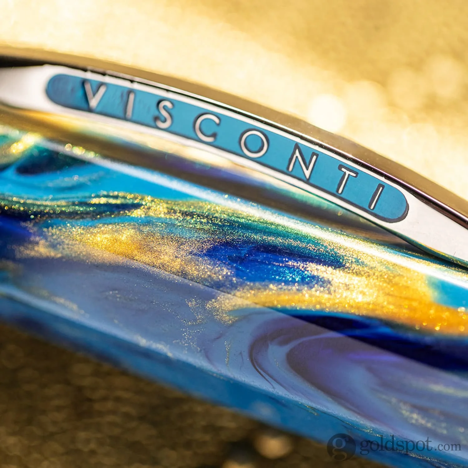 Visconti Medici Palazzo Fountain Pen in Vecchio with Palladium Trim