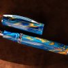 Visconti Medici Palazzo Fountain Pen in Vecchio with Palladium Trim