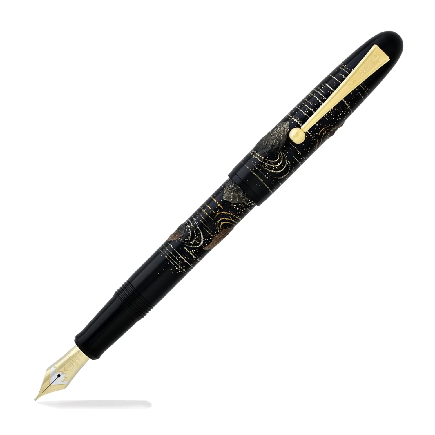 5818-namiki-yukari-fountain-pen-in-rock-garden-18k-gold-1.webp Namiki Yukari Fountain Pen in Rock Garden - 18K Gold