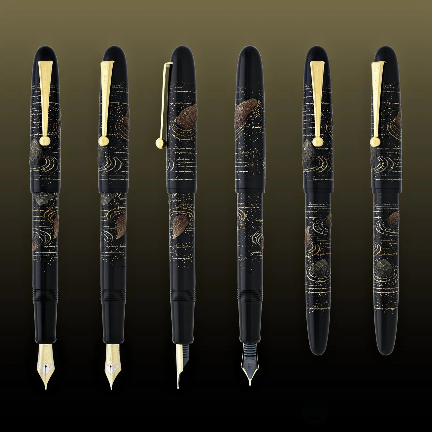 5818-namiki-yukari-fountain-pen-in-rock-garden-18k-gold-5.webp Namiki Yukari Fountain Pen in Rock Garden - 18K Gold