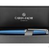 Caran d'Ache Léman Fountain Pen in Grand Bleu - 18K Gold