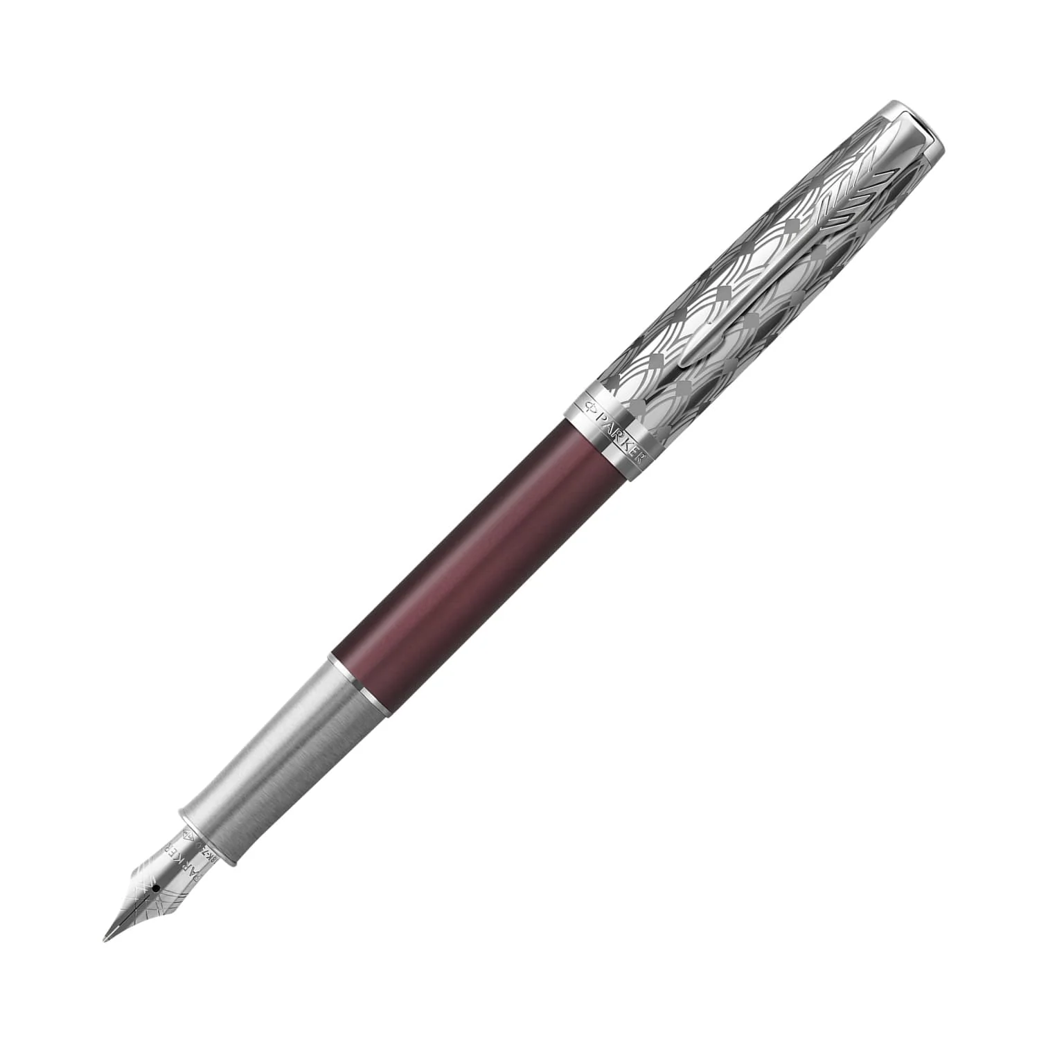5825-parker-sonnet-premium-fountain-pen-in-metal-red-18k-gold-1.webp Parker Sonnet Premium Fountain Pen in Metal & Red 18K Gold