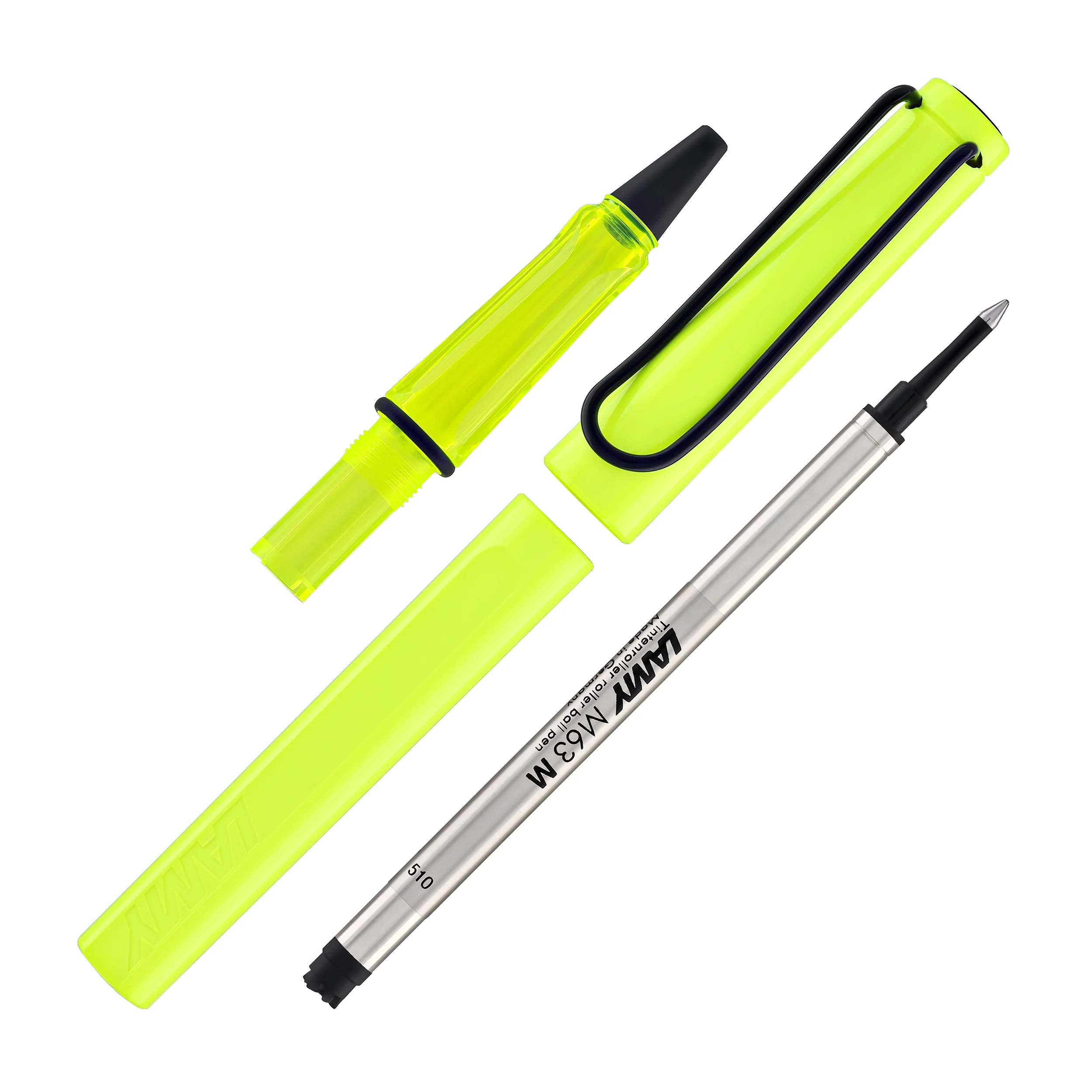 585-lamy-safari-rollerball-pen-in-neon-yellow-8.webp Lamy Safari Rollerball Pen in Neon Yellow