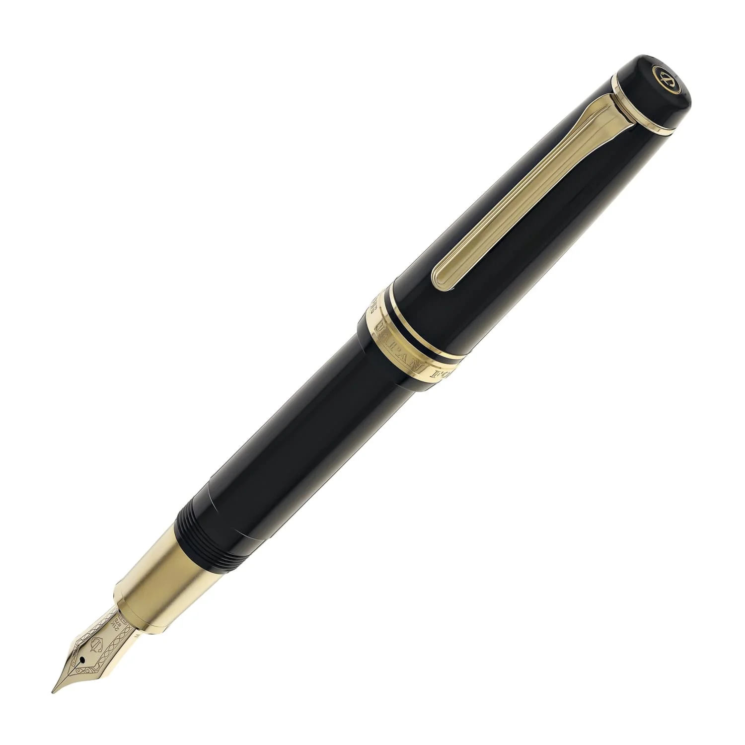 5850-sailor-pro-gear-standard-fountain-pen-in-roppongi-gold-matte-grip-21k-gold-1.webp Sailor Pro Gear Standard Fountain Pen in Roppongi Gold Matte Grip - 21K Gold