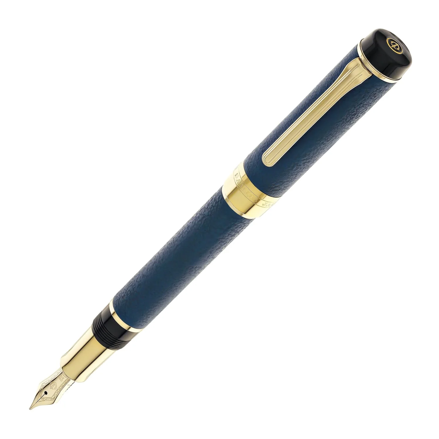 5858-sailor-cylint-niigata-shikki-fountain-pen-in-ruri-lapis-lazuli-blue-with-gold-ip-trim-21kt-gold-nib-1.webp Sailor Cylint Niigata Shikki Fountain Pen in Ruri (Lapis Lazuli Blue) with Gold IP Trim - 21kt Gold Nib