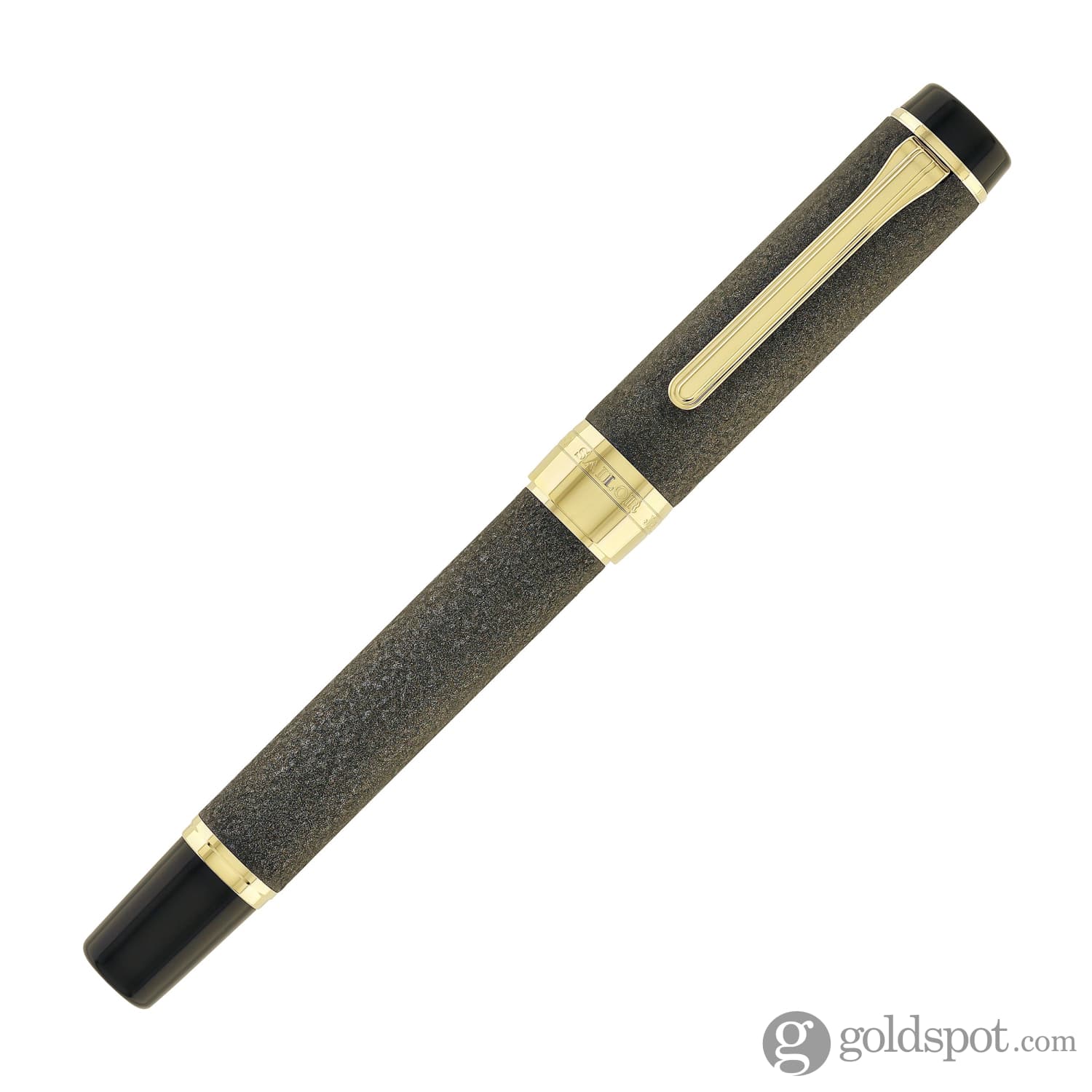 Sailor Cylint Niigata Shikki Fountain Pen in Oborogin (Hazy Silver) with Gold IP Trim - 21kt Gold Nib