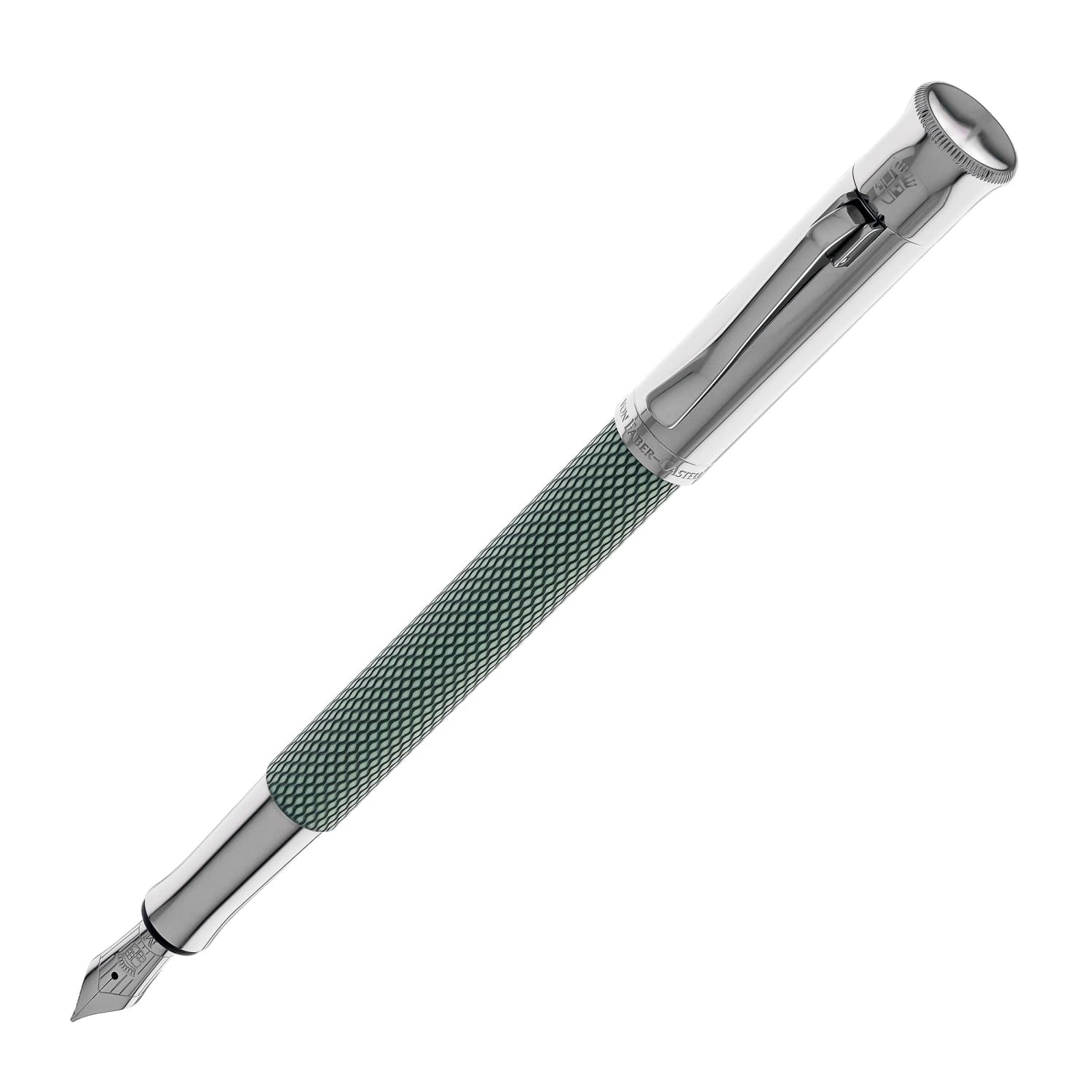 5866-faber-castell-guilloche-fountain-pen-in-sage-green-1.jpg Faber-Castell Guilloche Fountain Pen in Sage Green