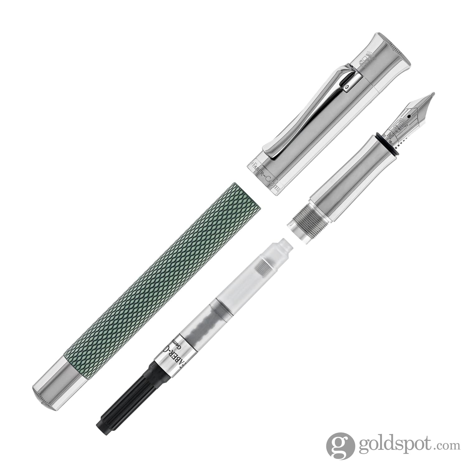 5866-faber-castell-guilloche-fountain-pen-in-sage-green-8.jpg Faber-Castell Guilloche Fountain Pen in Sage Green